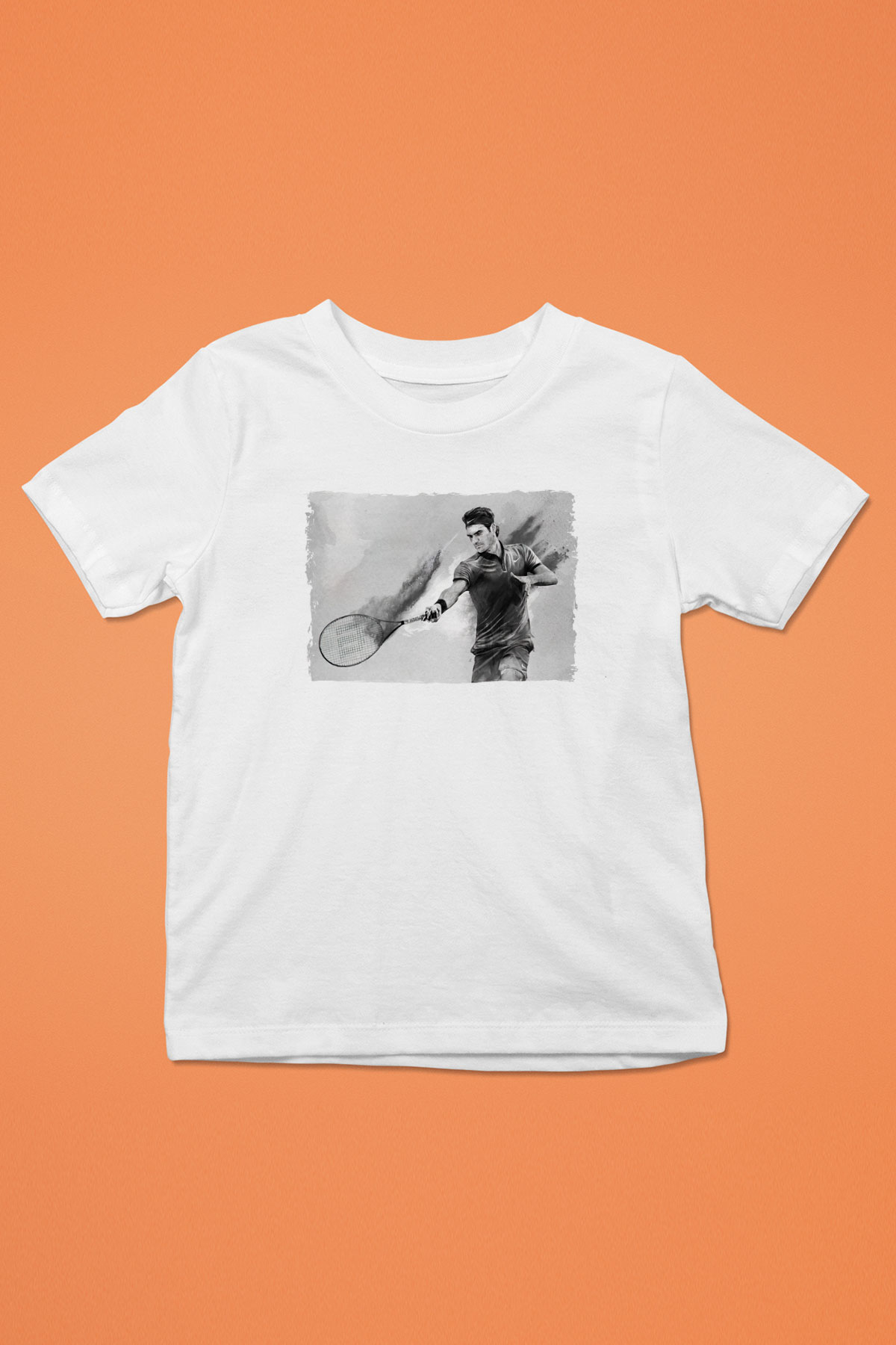 Tenis Beyaz Unisex Çocuk Tişört