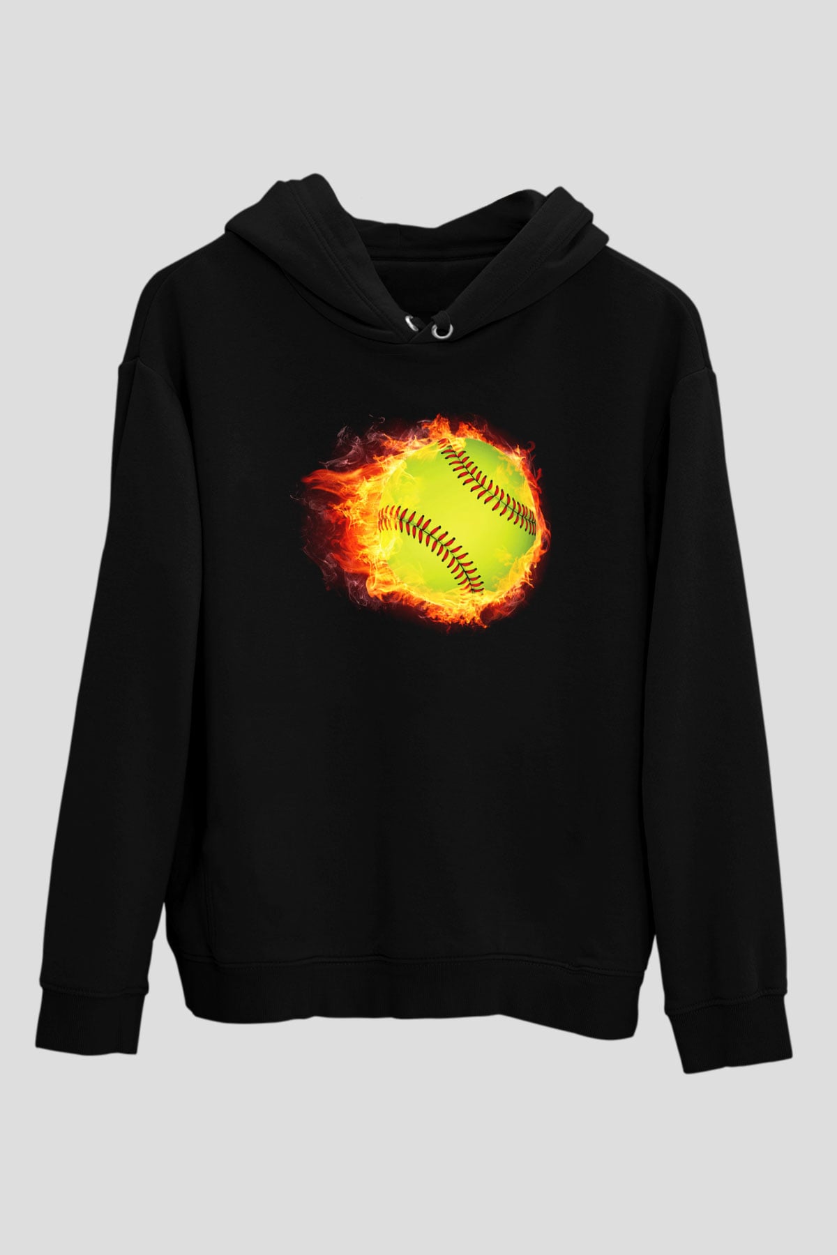 Tenis Siyah Unisex Hoodie