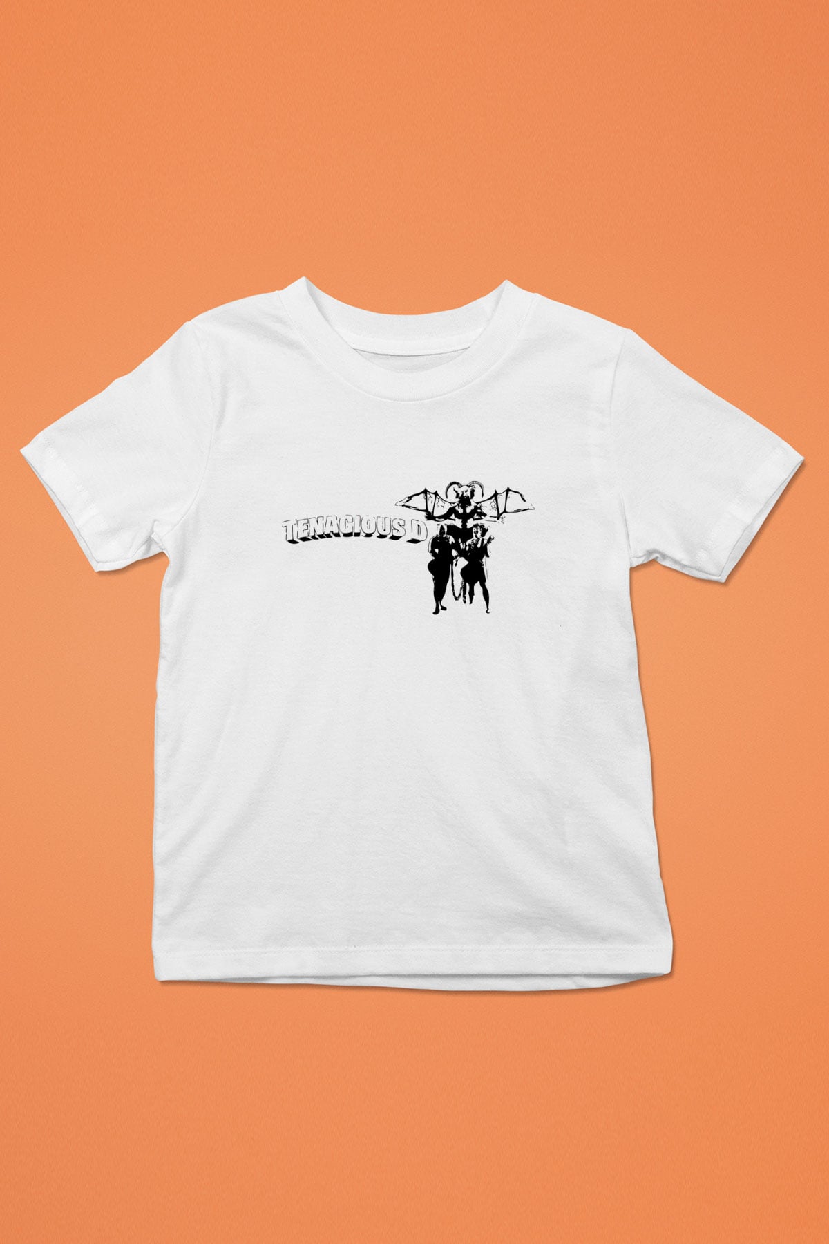 Teracious D Baskılı Beyaz Unisex Beyaz Çocuk Tişört - Tshirt