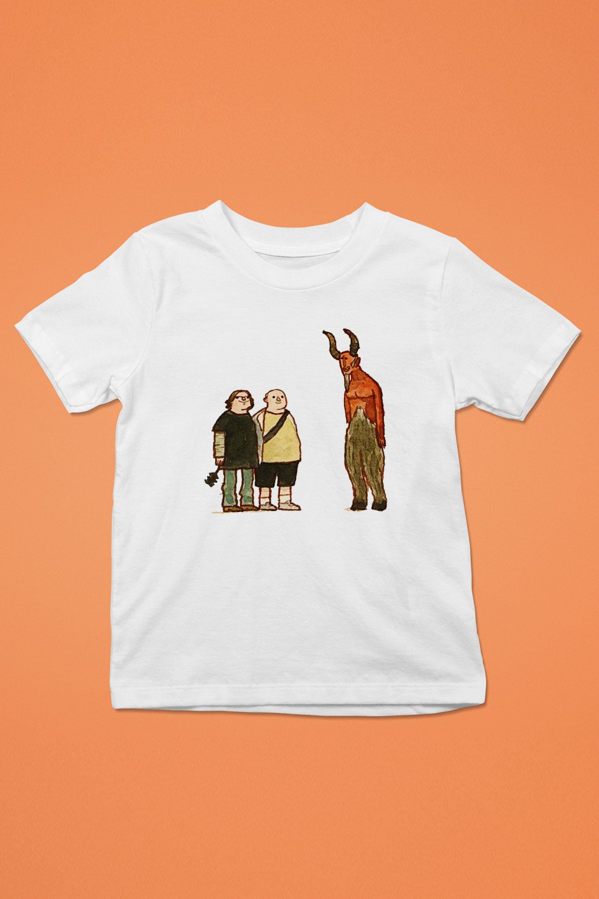 Teracious D Baskılı Beyaz Unisex Beyaz Çocuk Tişört - Tshirt