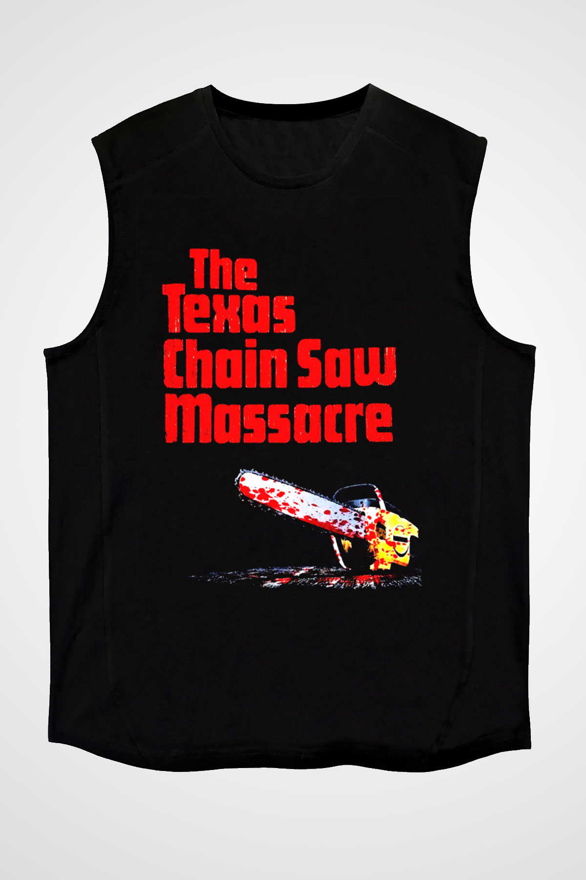 Texas Chain Saw Massacre Siyah Unisex Kolsuz Tişört