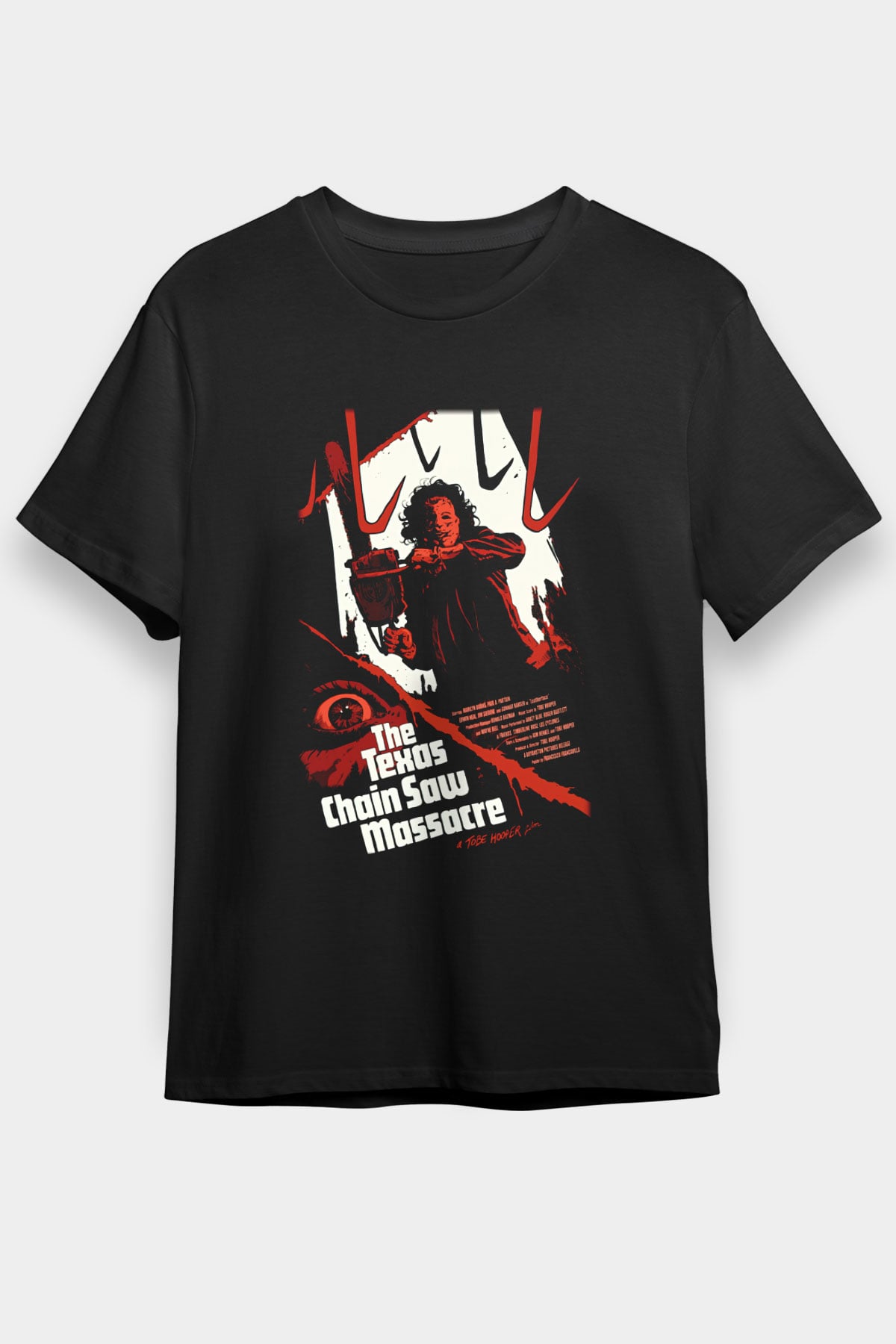 Texas Chain Saw Massacre Siyah Unisex Tişört