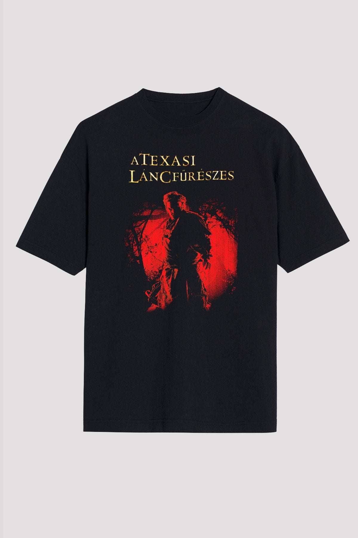 Texas Chain Saw Massacre Siyah Unisex Tişört