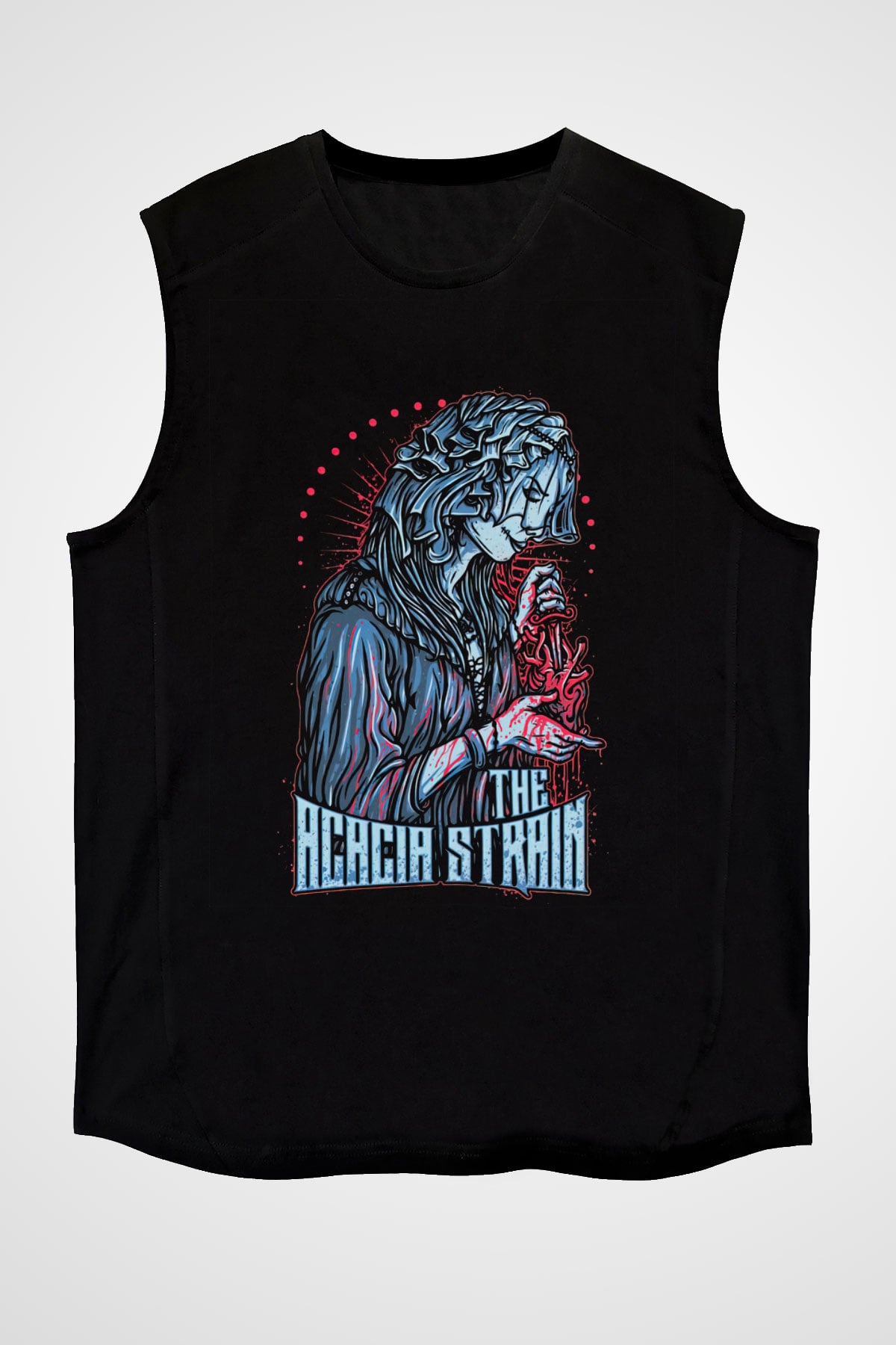 The Acacia Strain Siyah Unisex Kolsuz Tişört