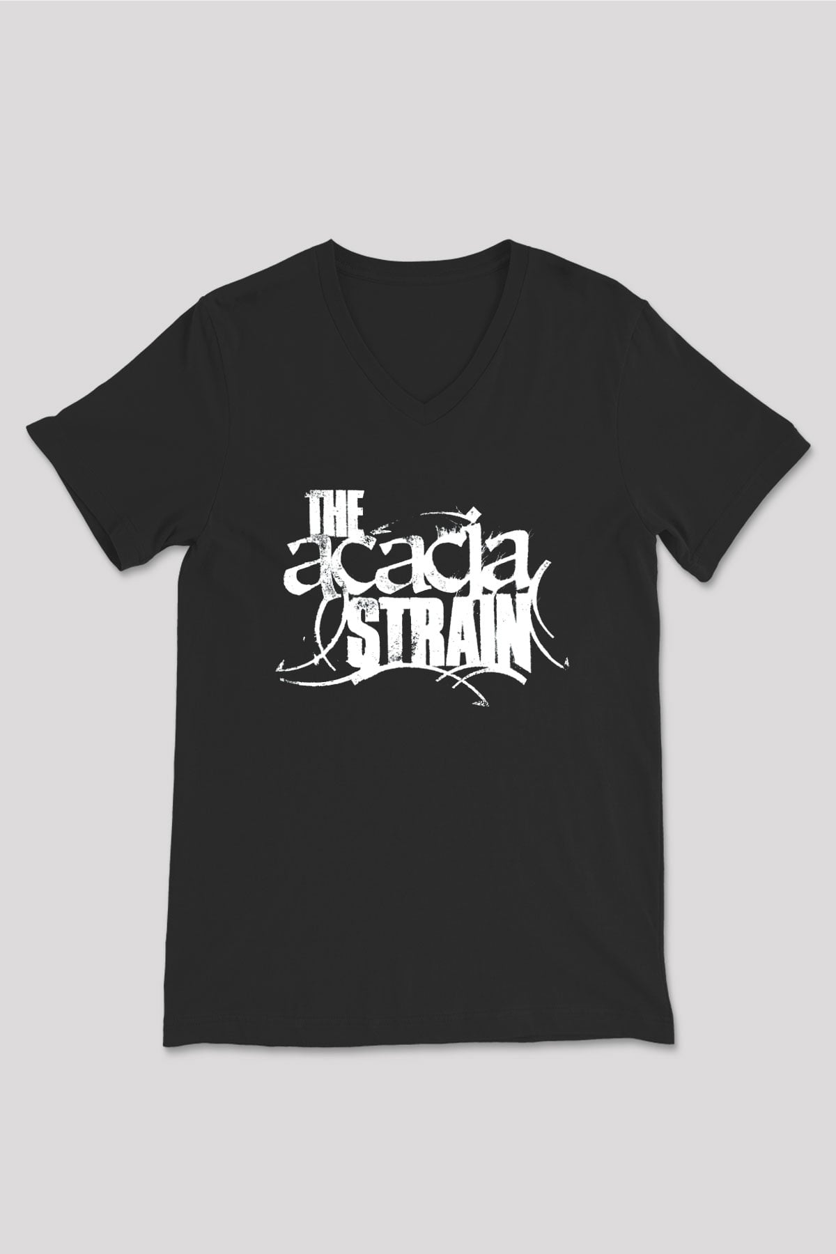 The Acacia Strain Siyah Unisex V Yaka Tişört T-Shirt