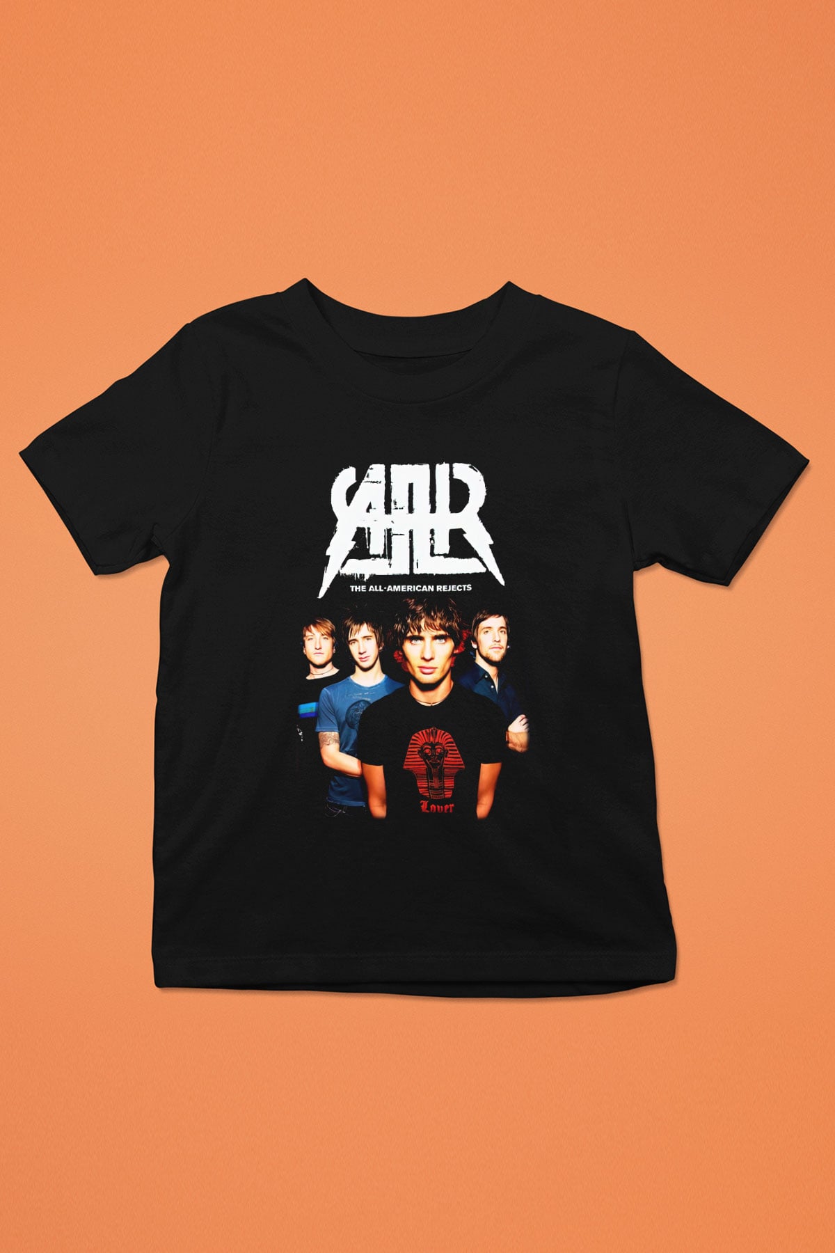 The All-American Rejects Baskılı Siyah Unisex Çocuk Tişört