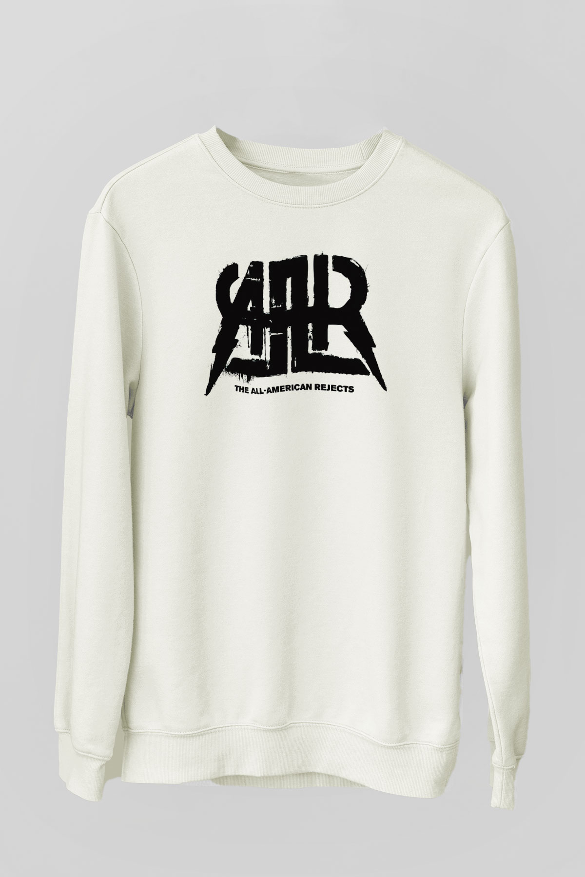 The All-American Rejects Beyaz Unisex Sweatshirt