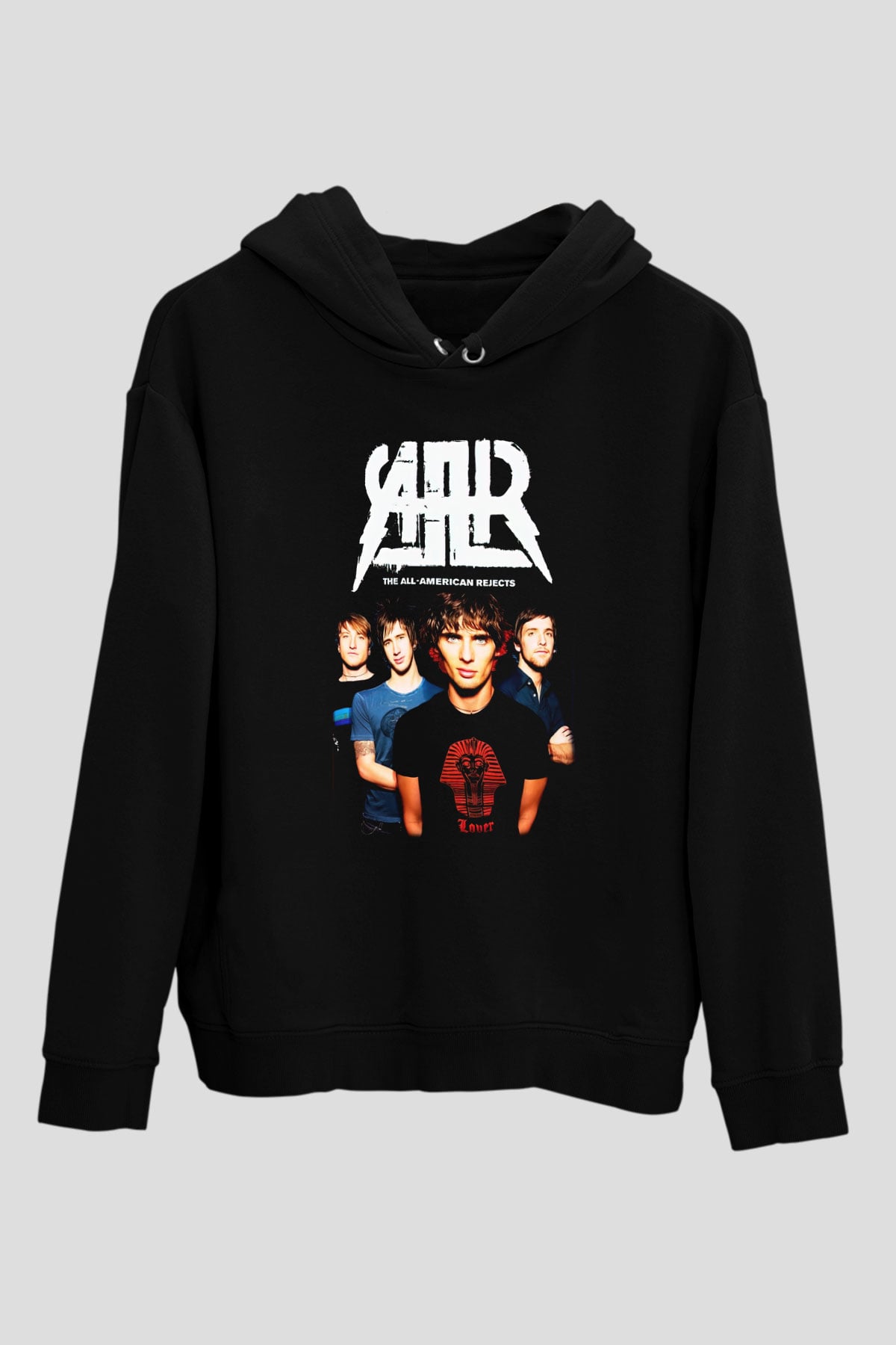 The All-American Rejects Siyah Unisex Hoodie