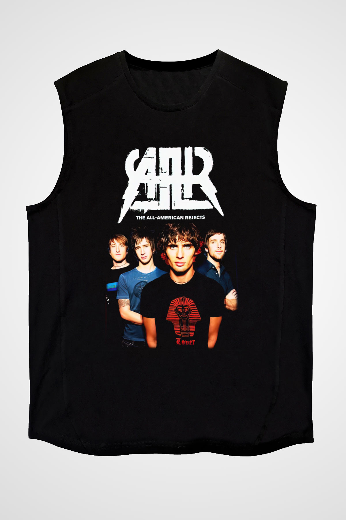 The All-American Rejects Siyah Unisex Kolsuz Tişört