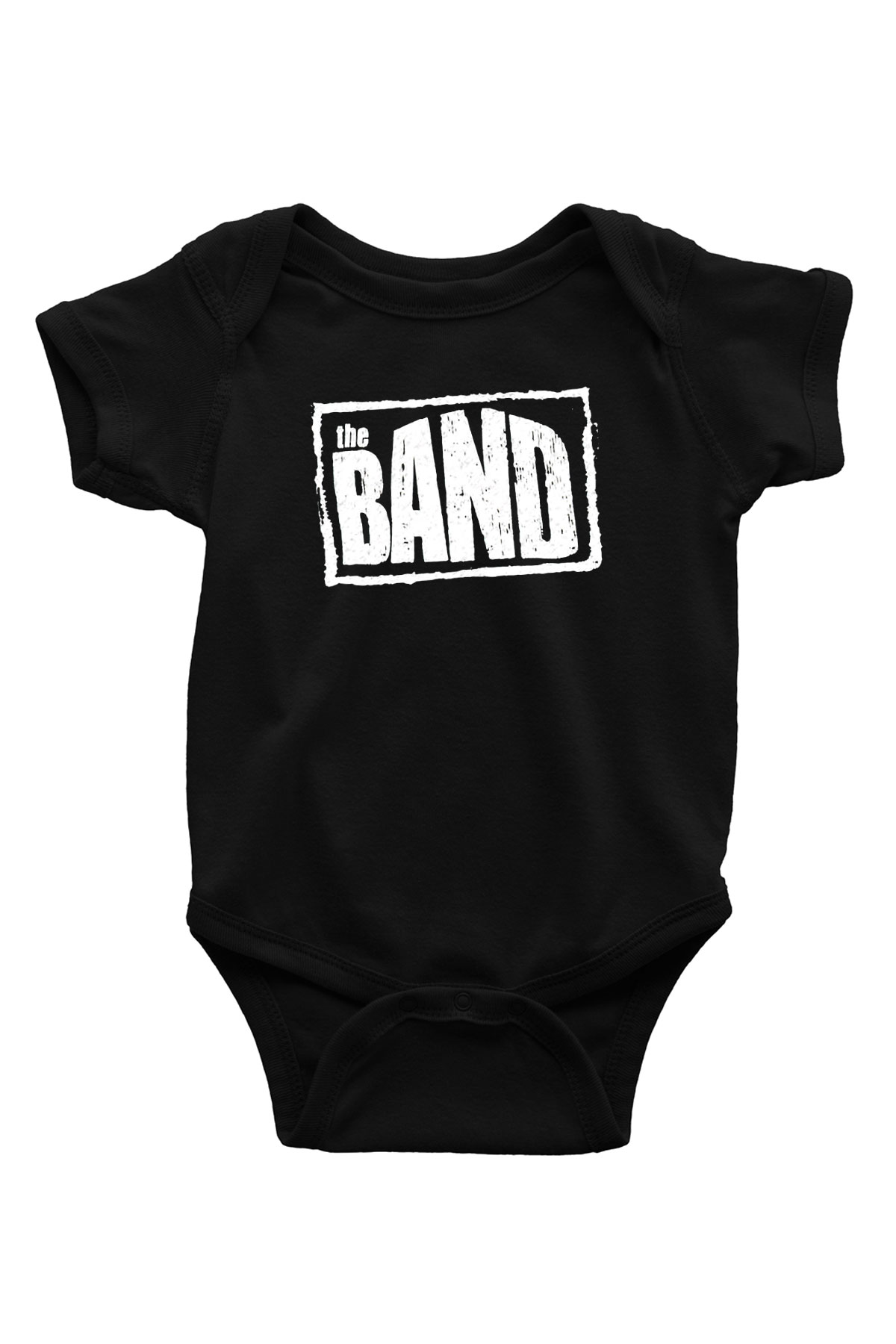 The Band Baskılı Siyah Bebek Body - Zıbın