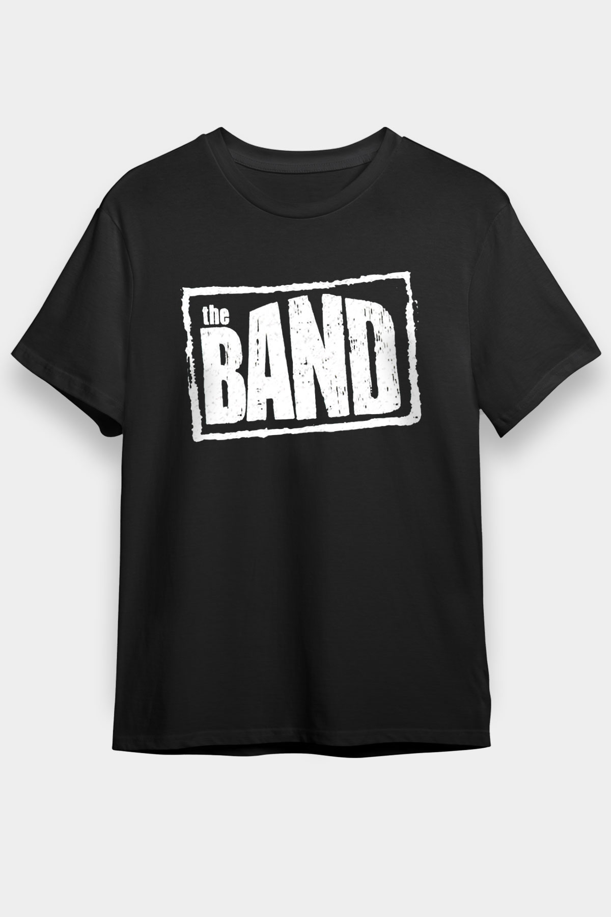 The Band Siyah Unisex Tişört T-Shirt - TişörtFabrikası