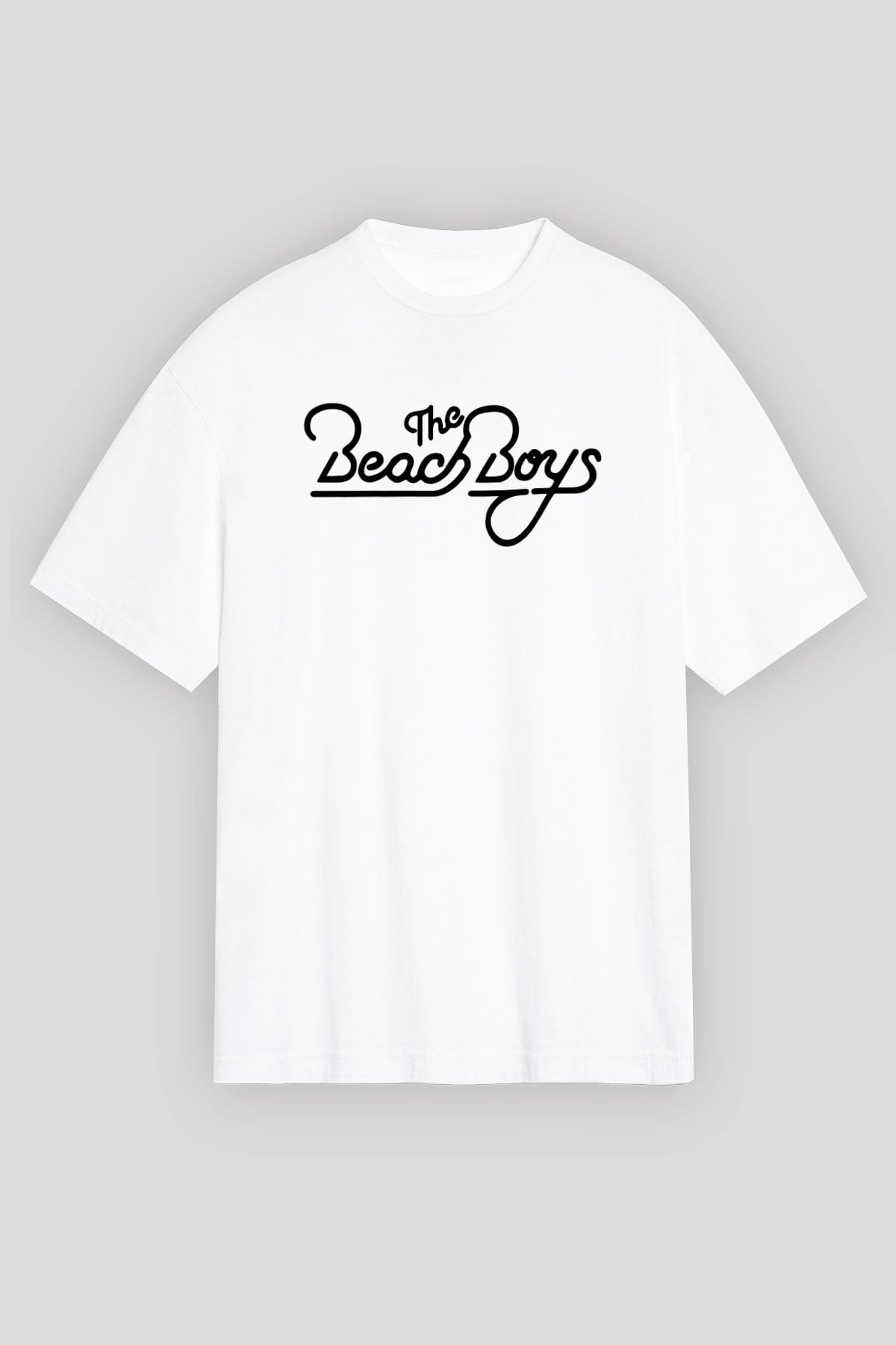 The Beach Boys Beyaz Unisex Oversize Tişört T-Shirt