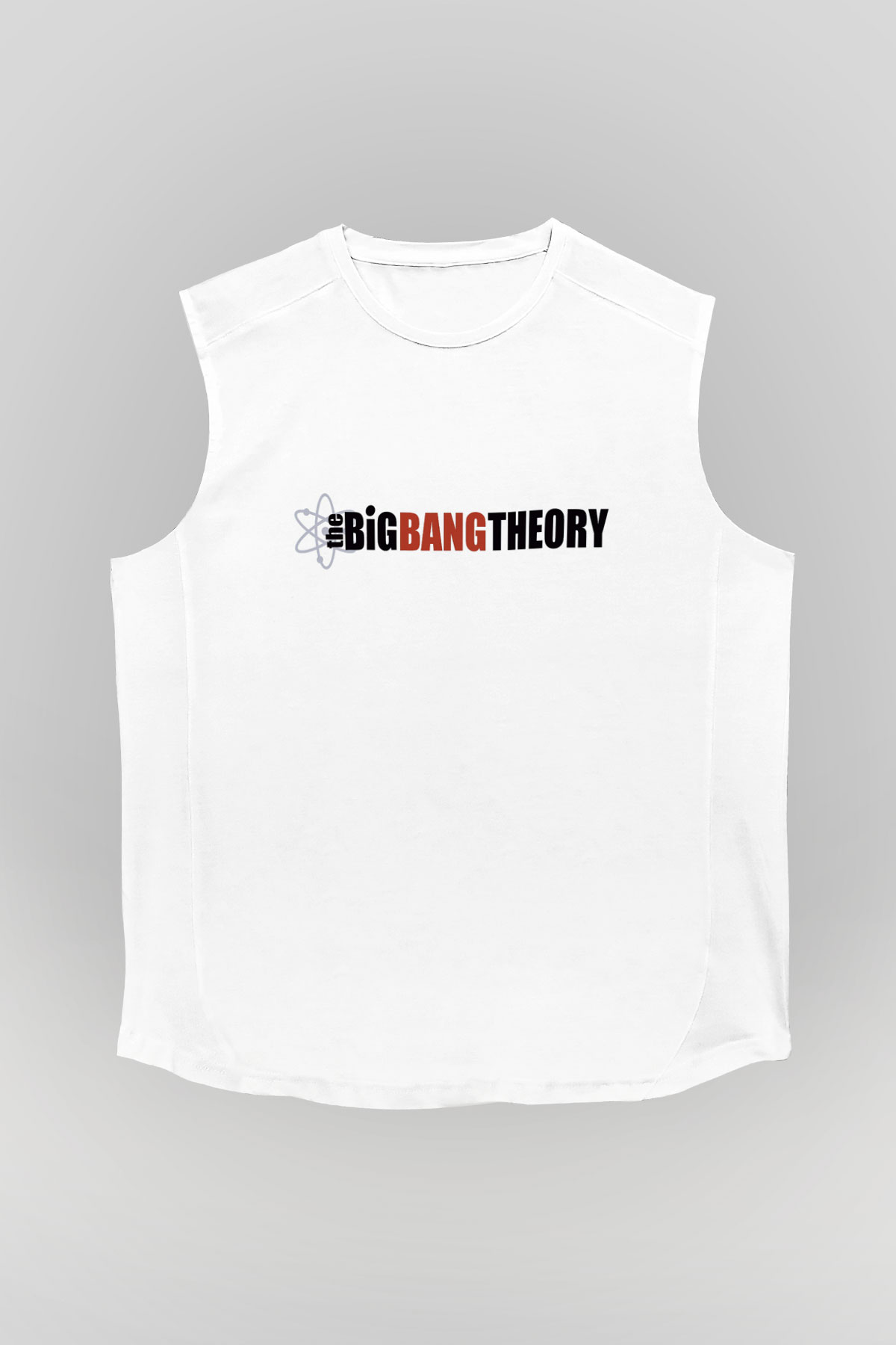 The Big Bang Theory Beyaz Unisex Kolsuz Tişört
