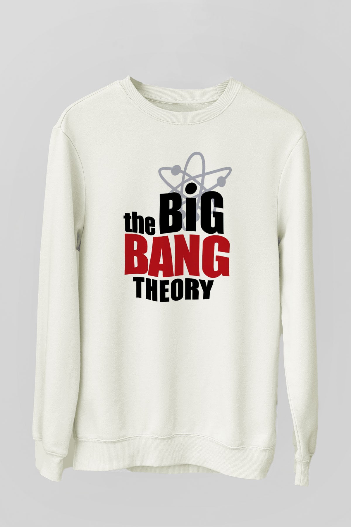 The Big Bang Theory Beyaz Unisex Sweatshirt