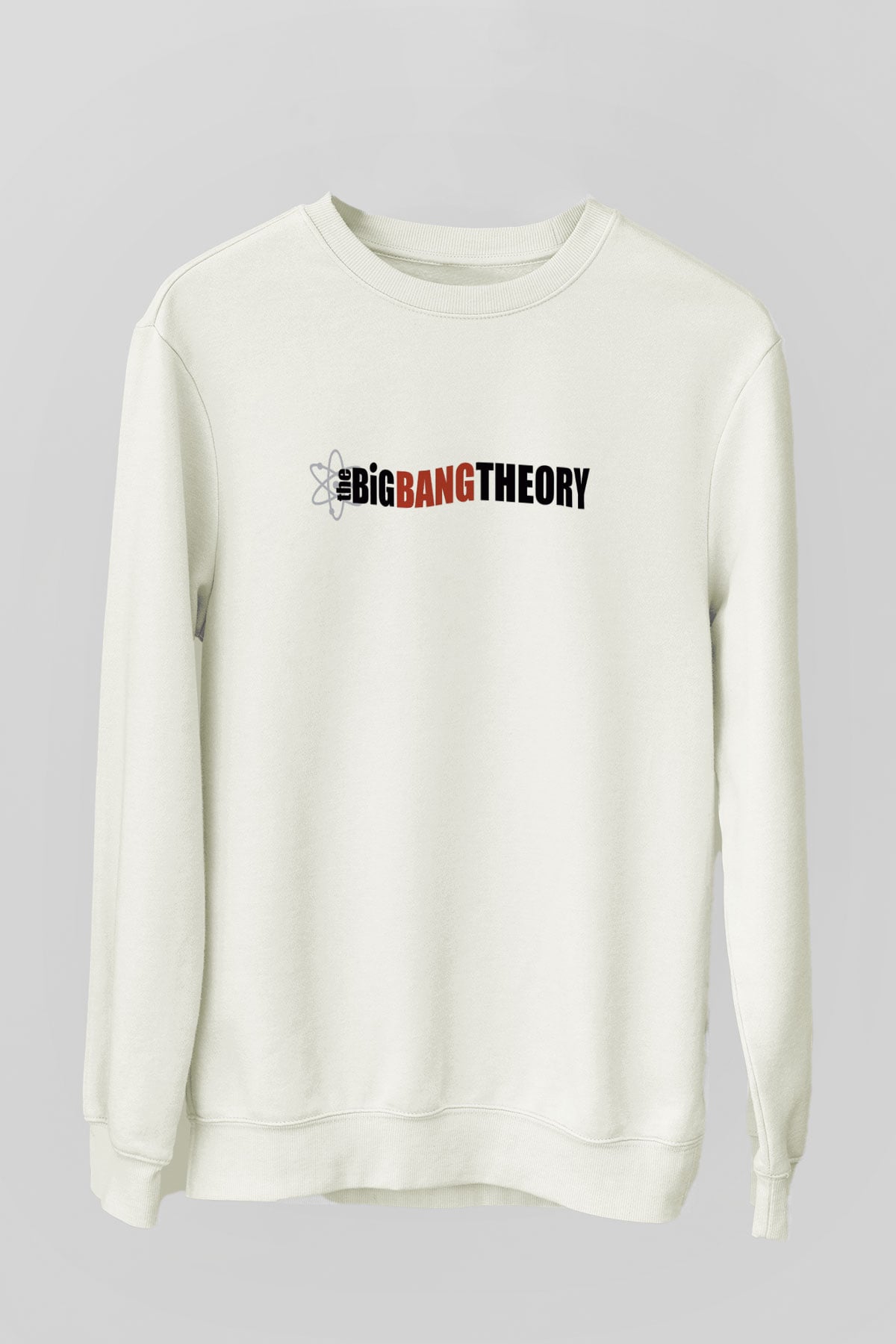 The Big Bang Theory Beyaz Unisex Sweatshirt
