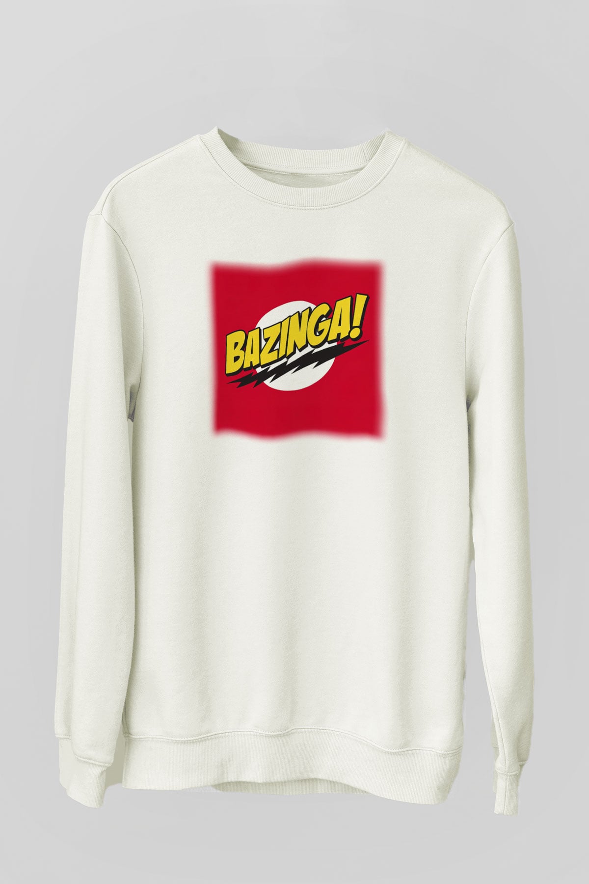 The Big Bang Theory Beyaz Unisex Sweatshirt