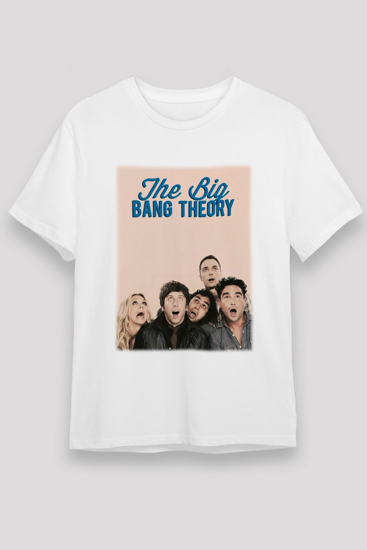 The Big Bang Theory Beyaz Unisex Tişört T-Shirt