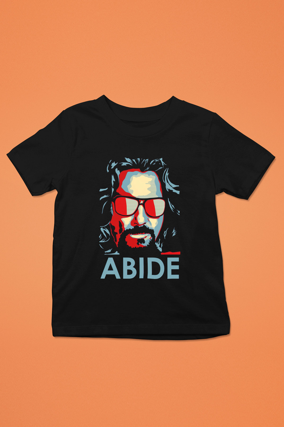 The Big Lebowski Büyük Lebowski Baskılı Siyah Unisex Çocuk Tişört