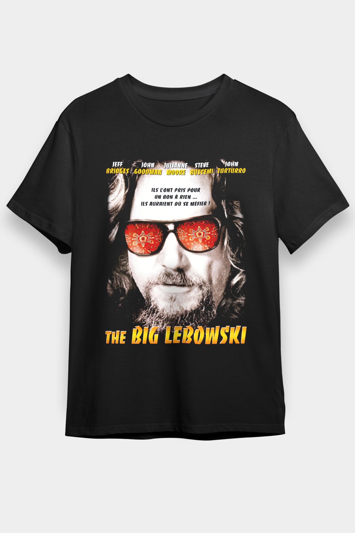The Big Lebowski Büyük Lebowski Siyah Unisex Tişört