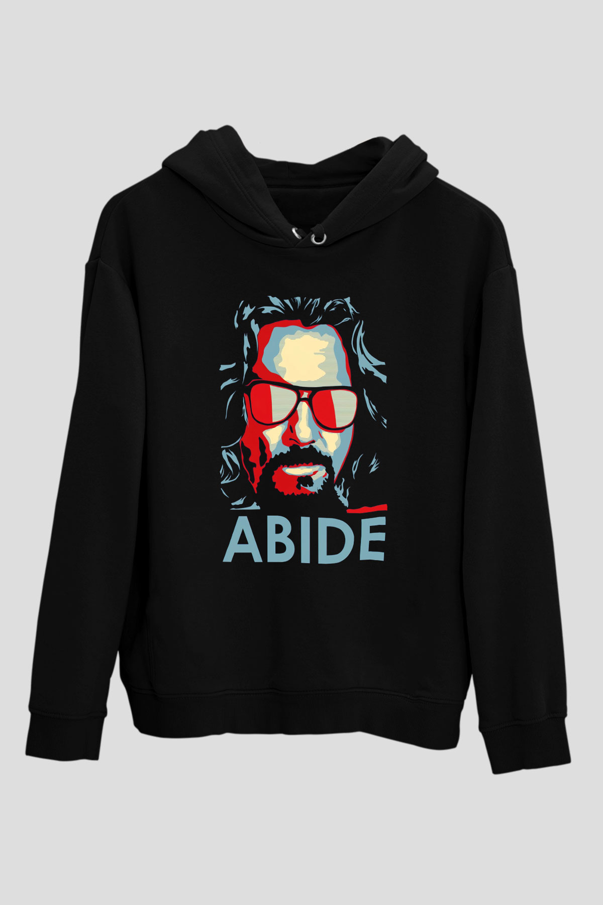 The Big Lebowski Büyük Lebowski Siyah Unisex Kapüşonlu Sweatshirt