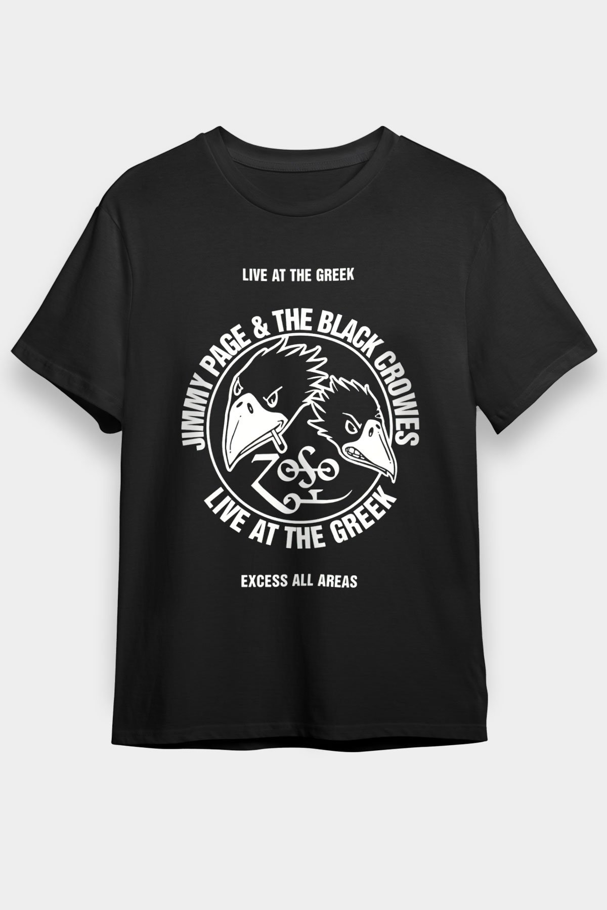 The Black Crowes Black Unisex Tee - STREETWEAR