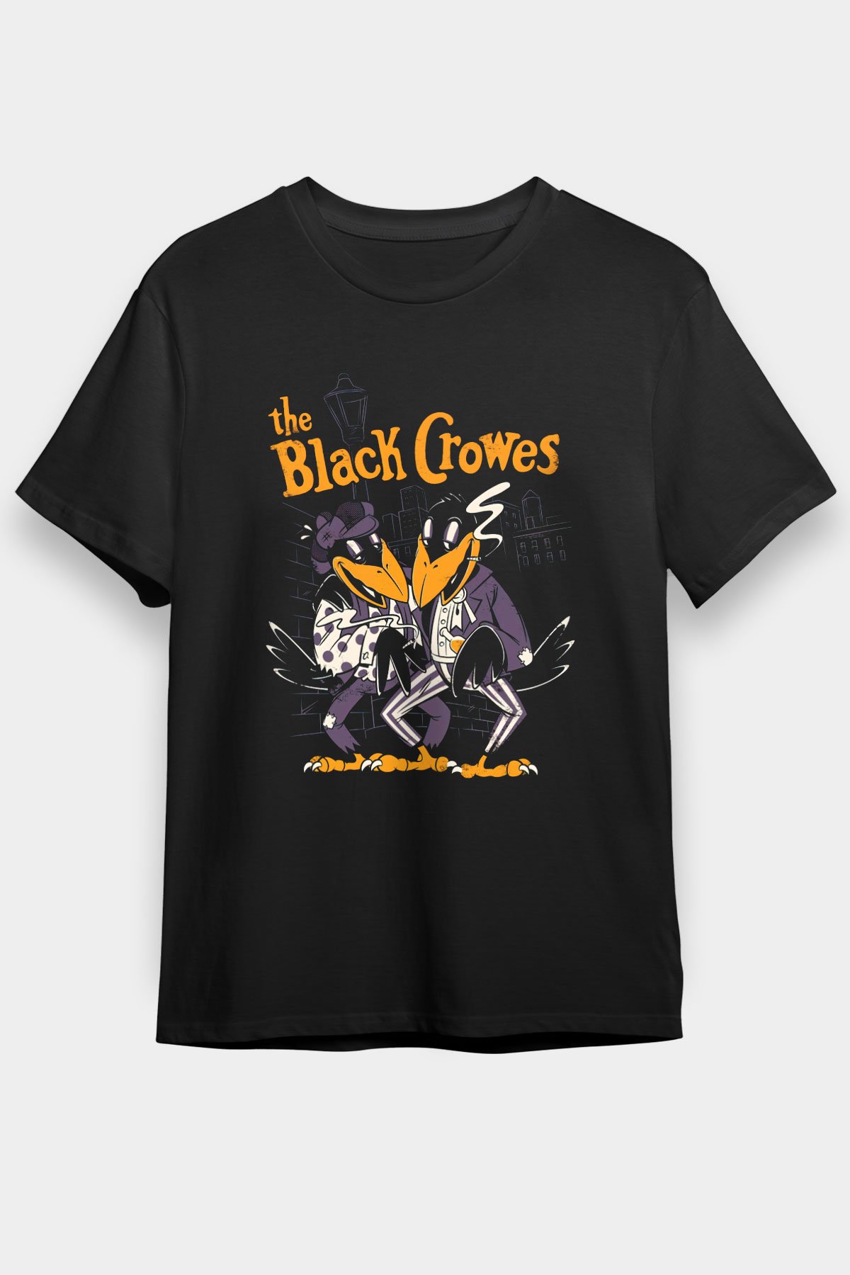 The Black Crowes Black Unisex Tee - STREETWEAR