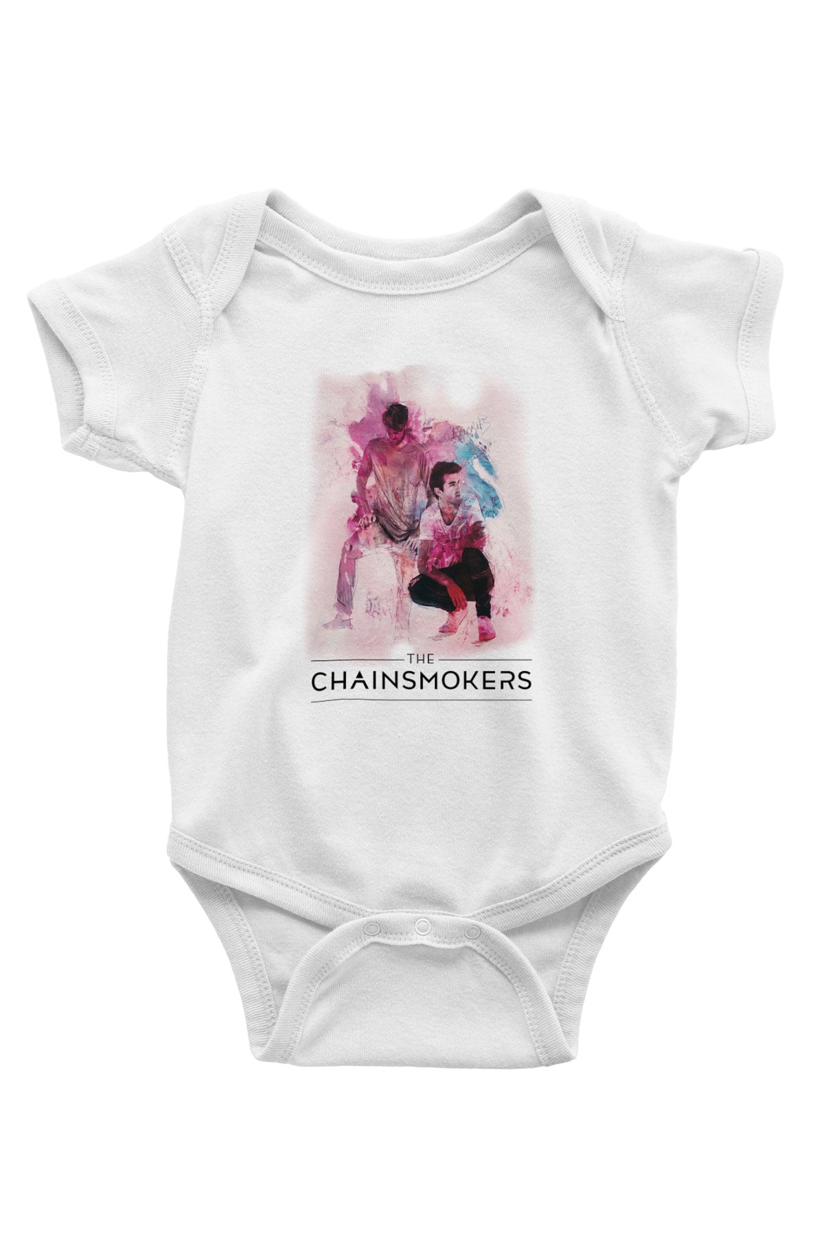 The Chainsmokers Beyaz Bebek Body - Zıbın