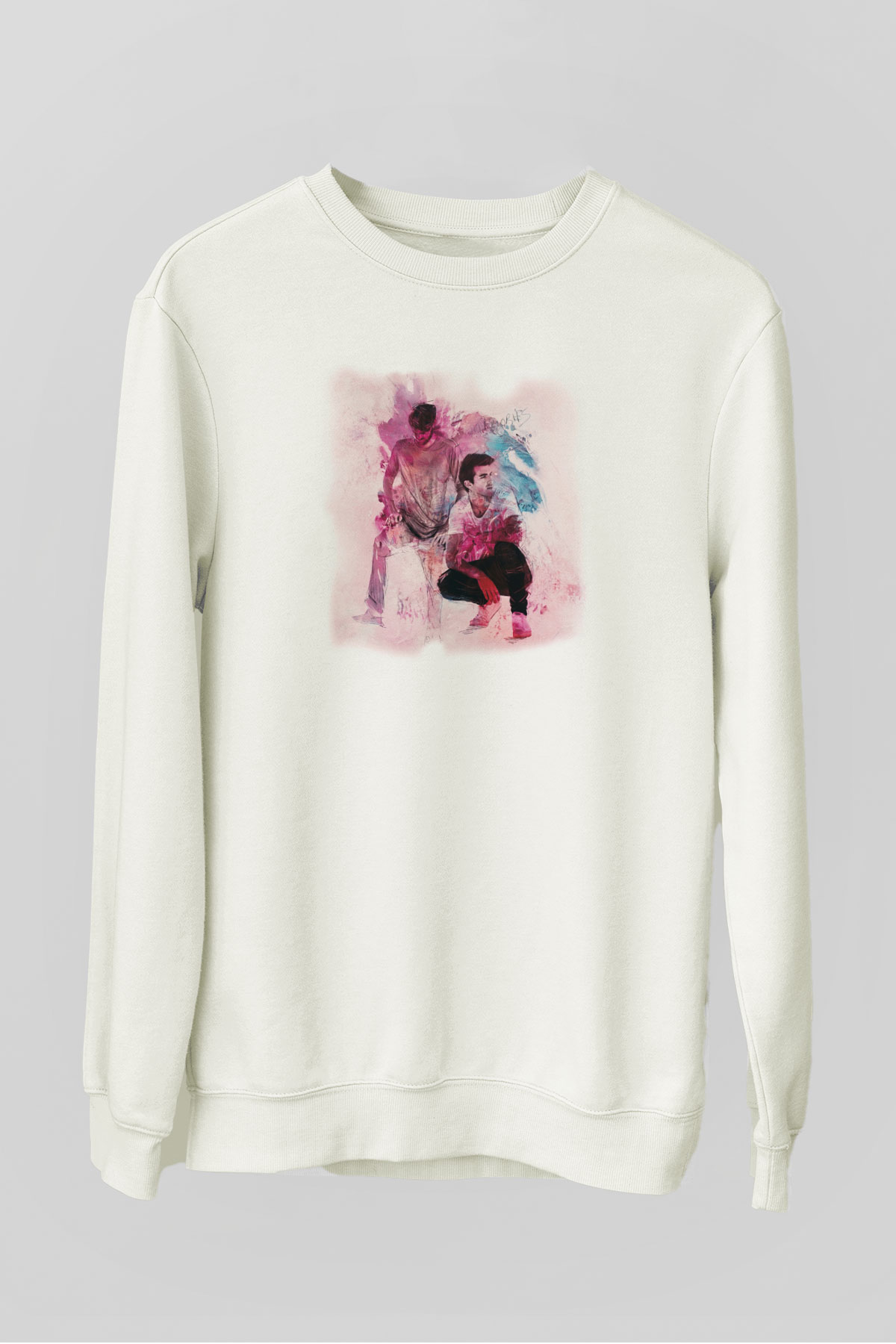 The Chainsmokers Beyaz Unisex Sweatshirt