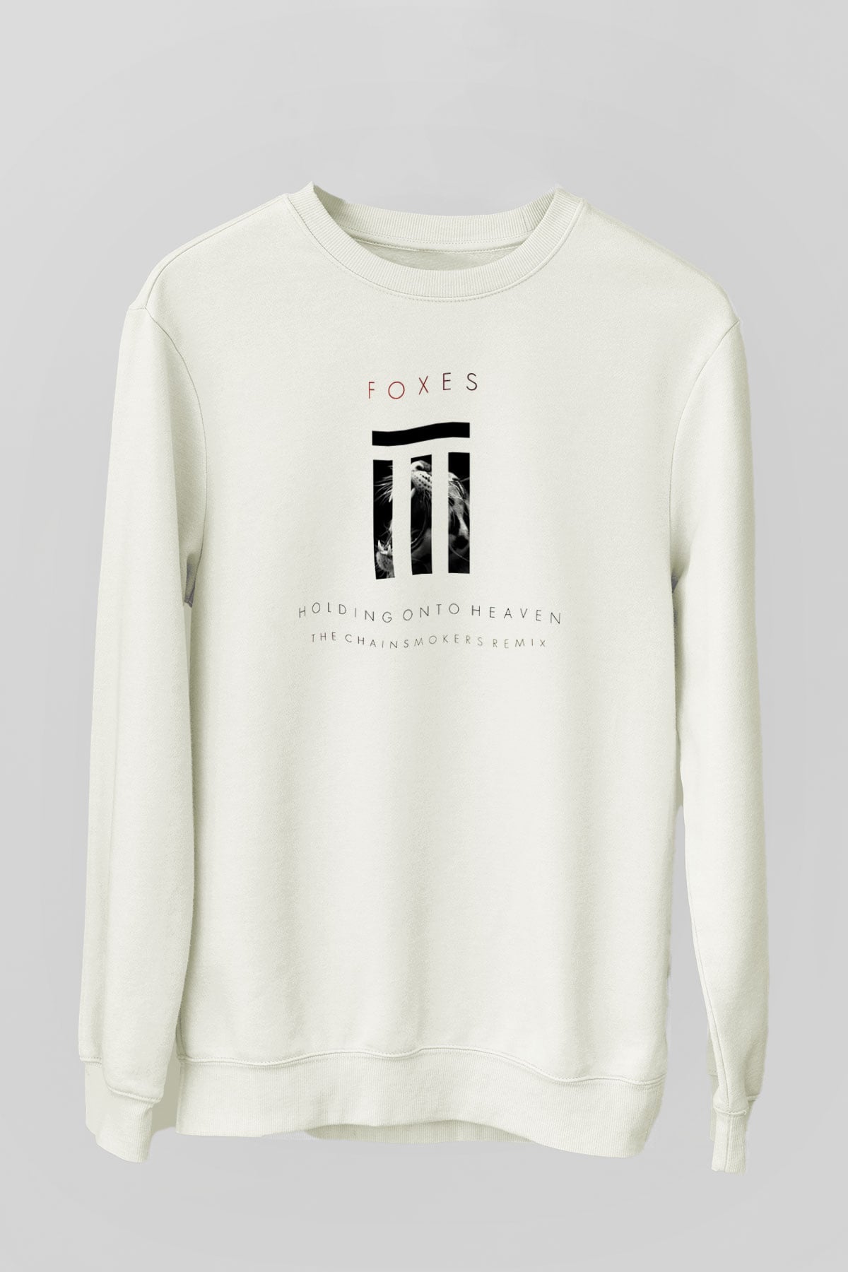 The Chainsmokers Beyaz Unisex Sweatshirt