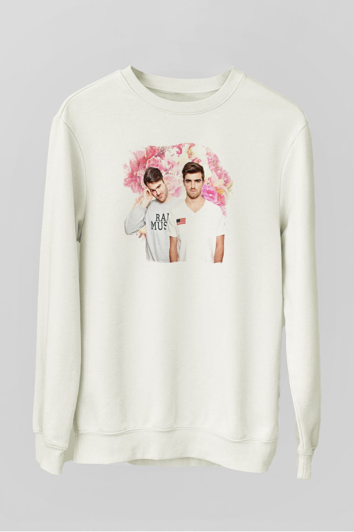 The Chainsmokers Beyaz Unisex Sweatshirt