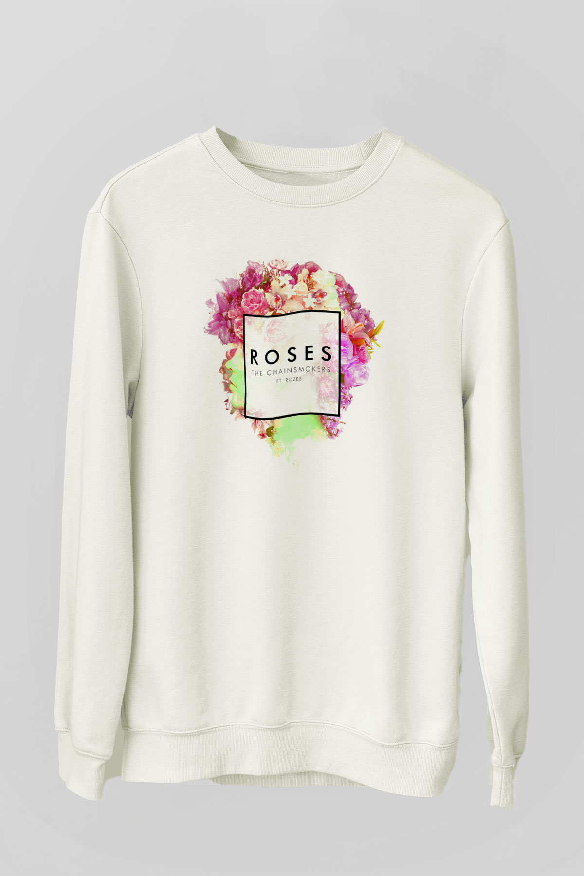 The Chainsmokers Beyaz Unisex Sweatshirt