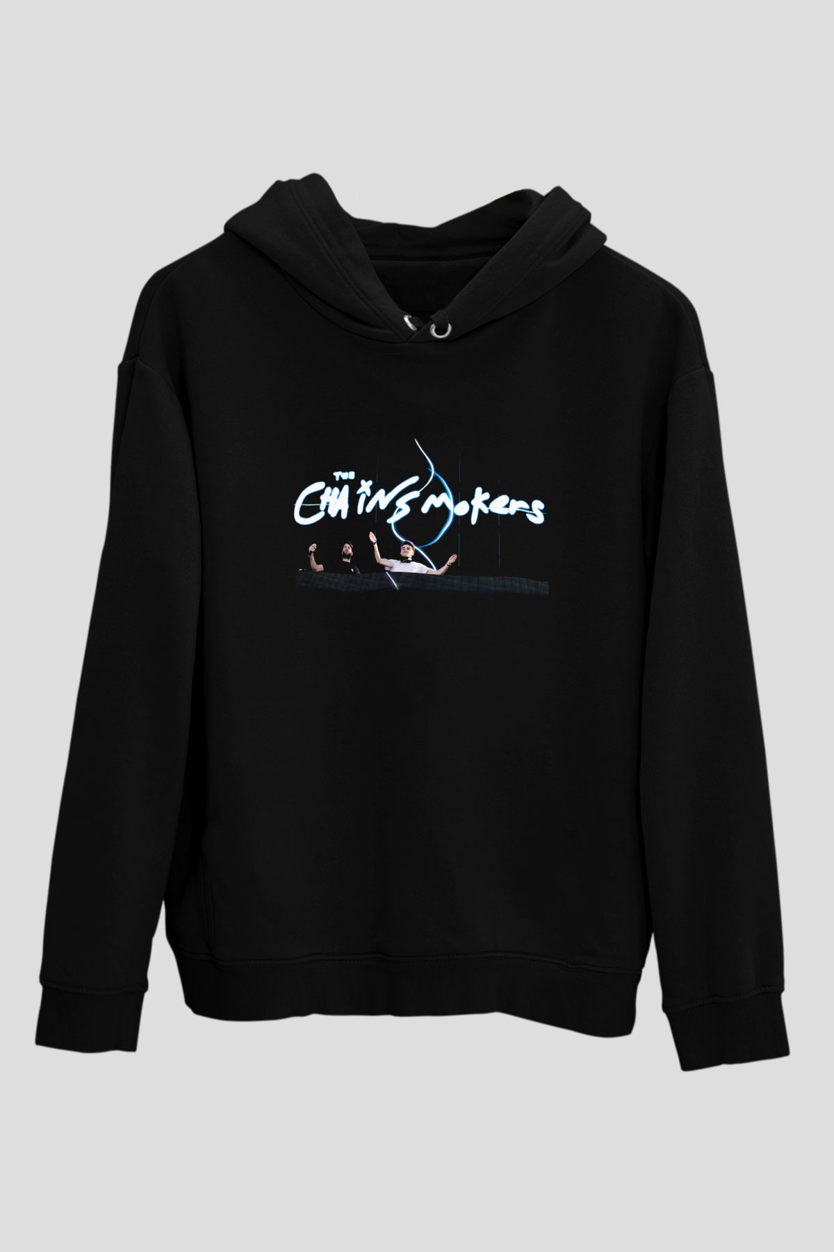 The Chainsmokers Siyah Unisex Hoodie