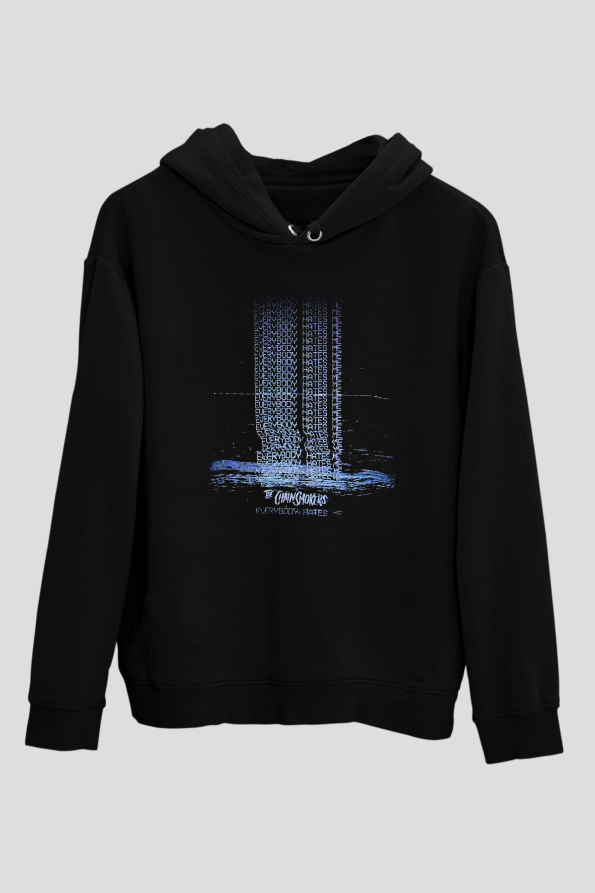 The Chainsmokers Siyah Unisex Hoodie