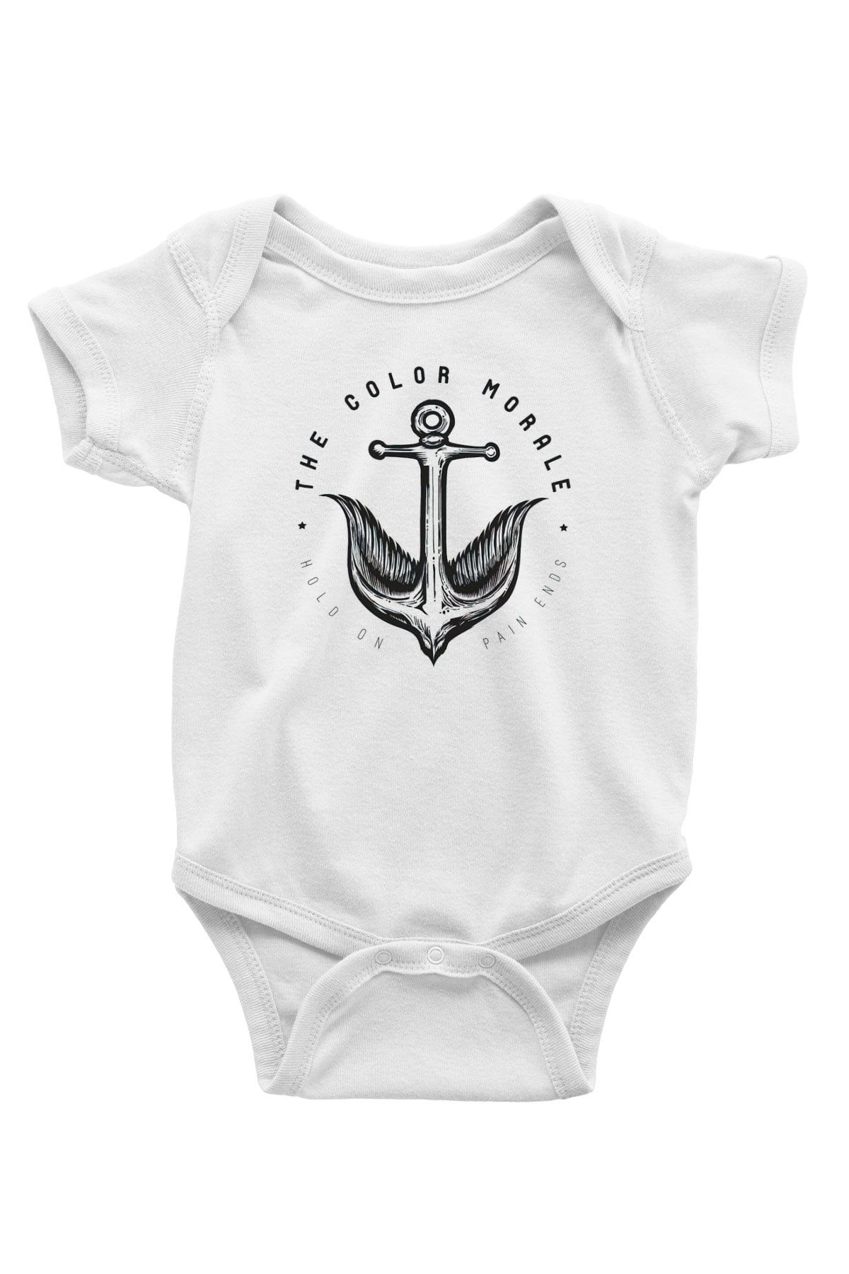 The Color Morale Beyaz Bebek Body - Zıbın