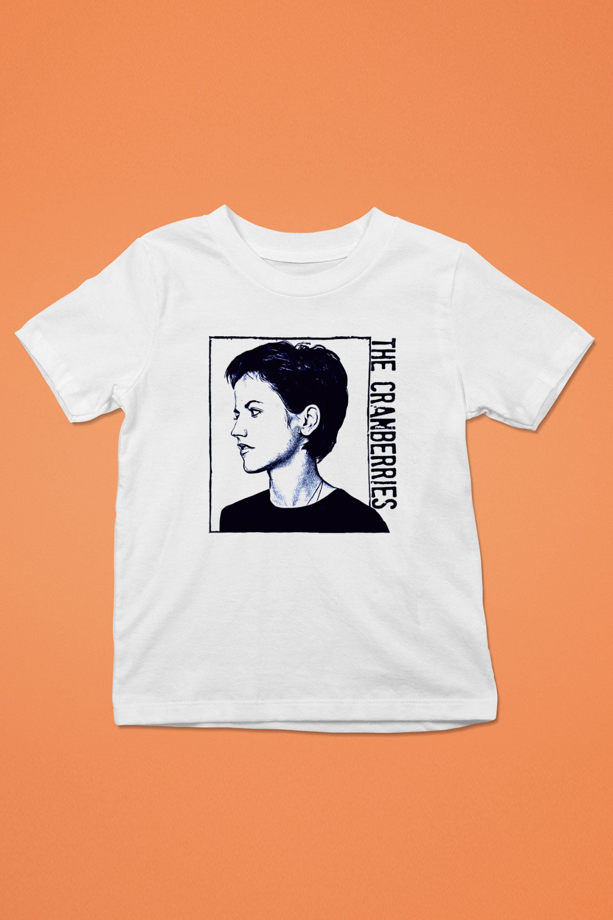 The Cranberries Baskılı Beyaz Unisex Beyaz Çocuk Tişört - Tshirt