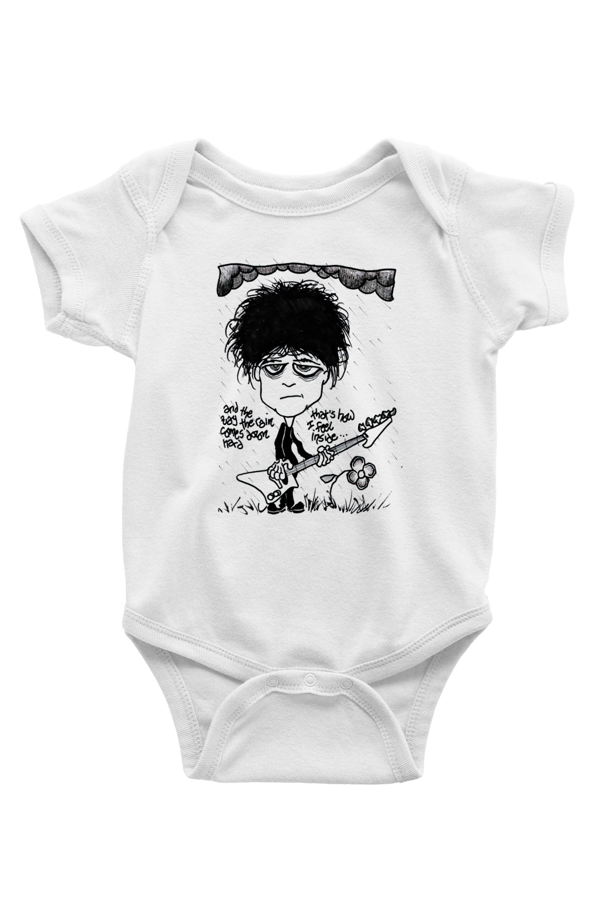 The Cure Beyaz Bebek Body - Zıbın