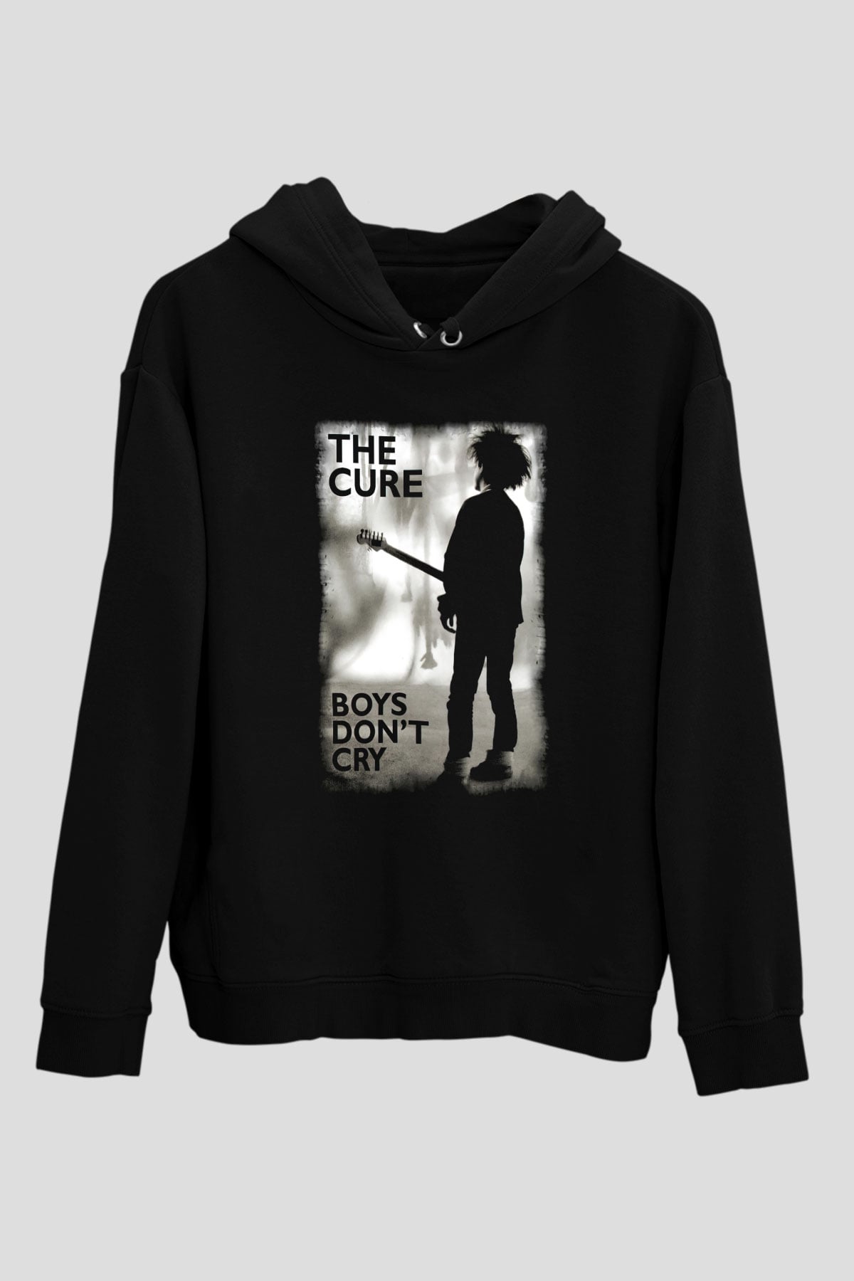 The Cure Siyah Unisex Hoodie