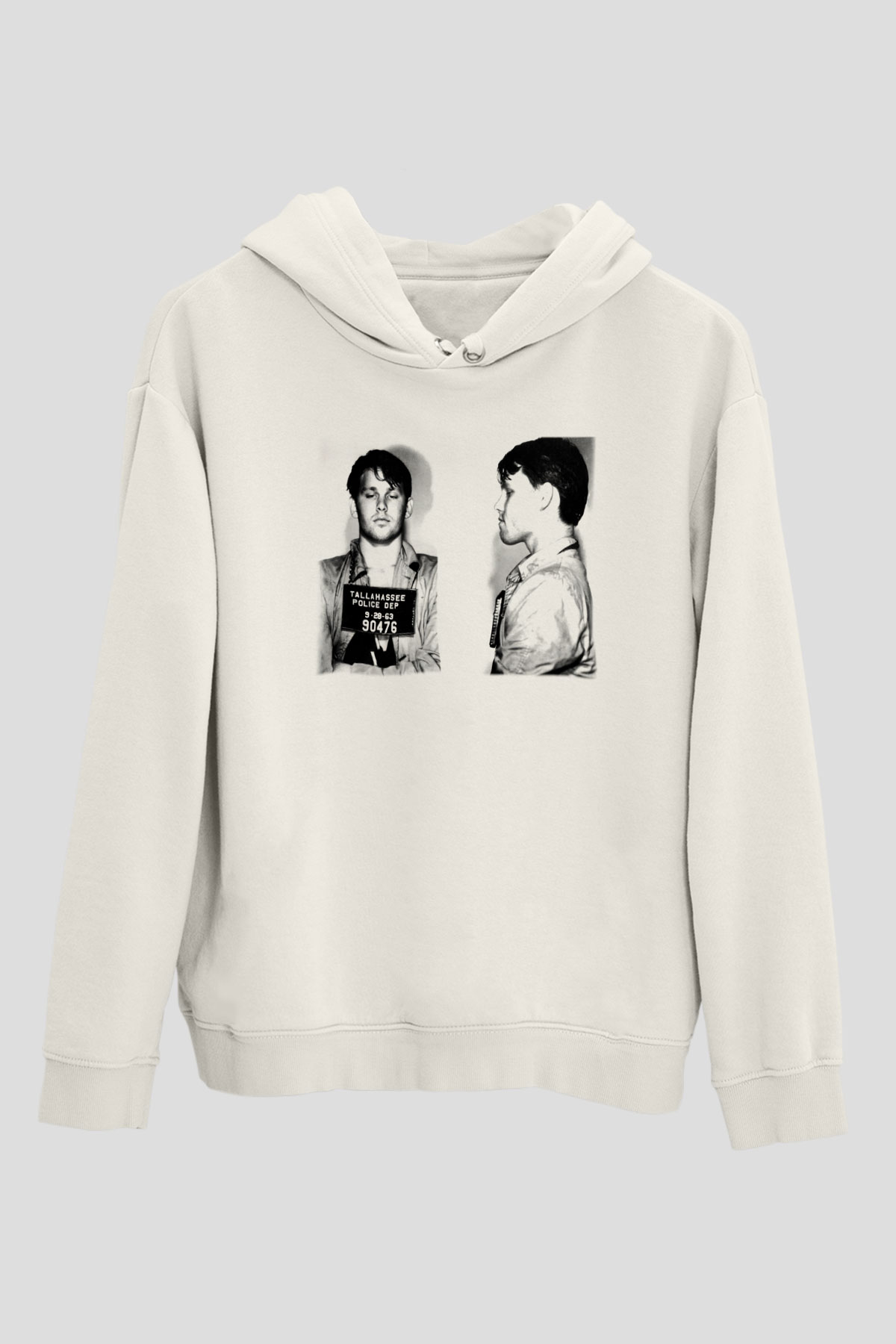 The Doors Beyaz Unisex Kapşonlu Sweatshirt