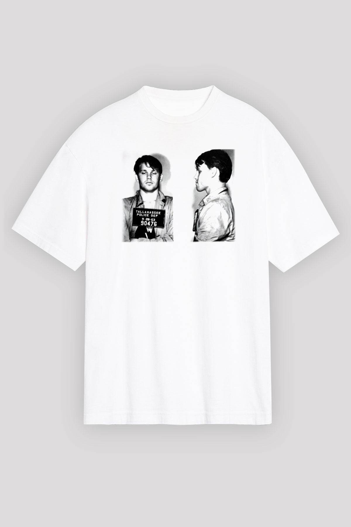 The Doors Beyaz Unisex Oversize Tişört T-Shirt