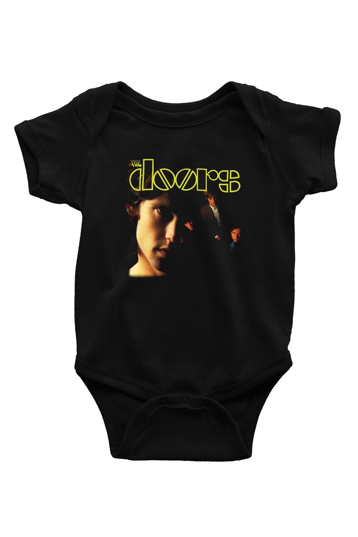 The Doors Siyah Bebek Body - Zıbın