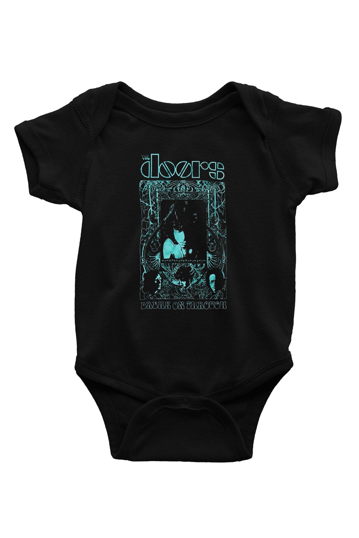 The Doors Siyah Bebek Body - Zıbın