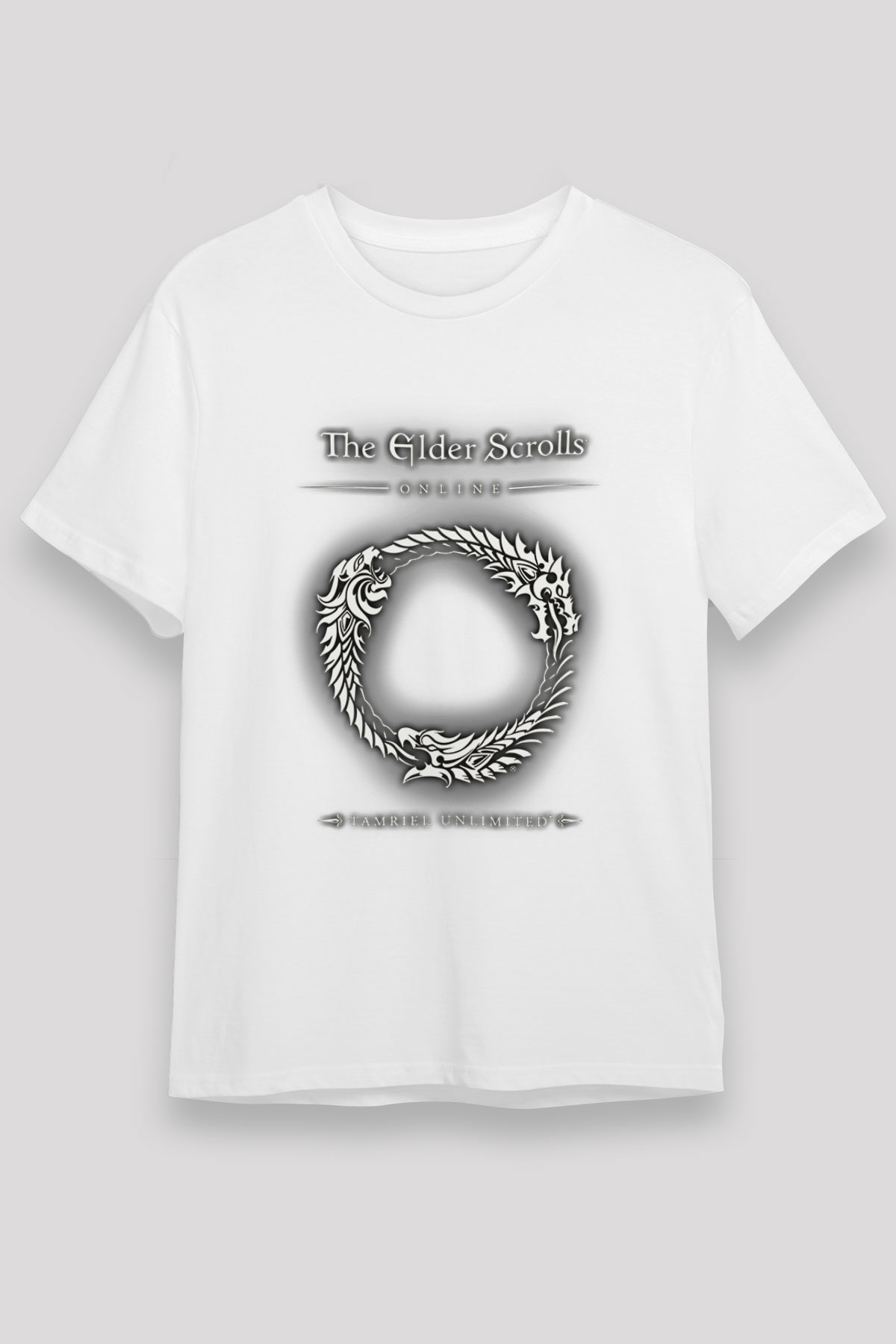 The Elder Scrolls Online Beyaz Unisex Tişört T-Shirt