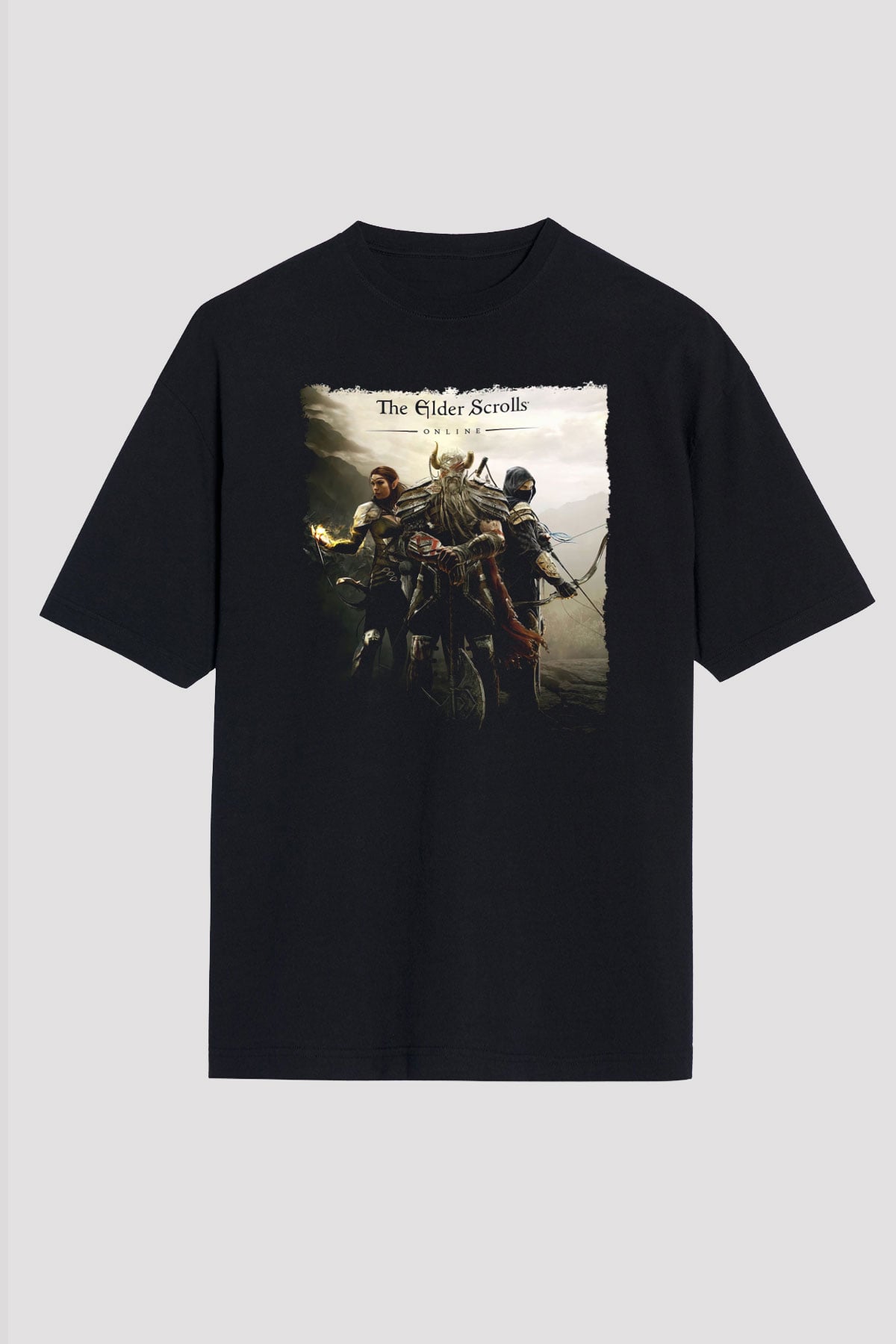 The Elder Scrolls Online Siyah Unisex Tişört T-Shirt