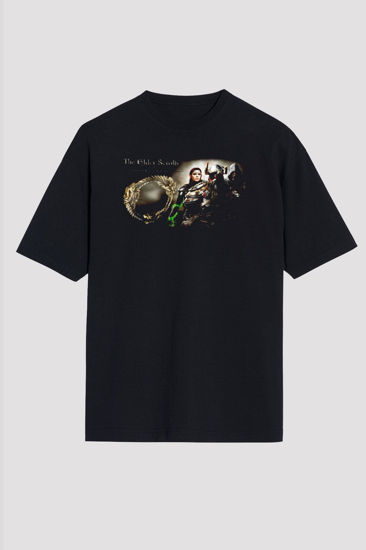 The Elder Scrolls Online Siyah Unisex Tişört T-Shirt