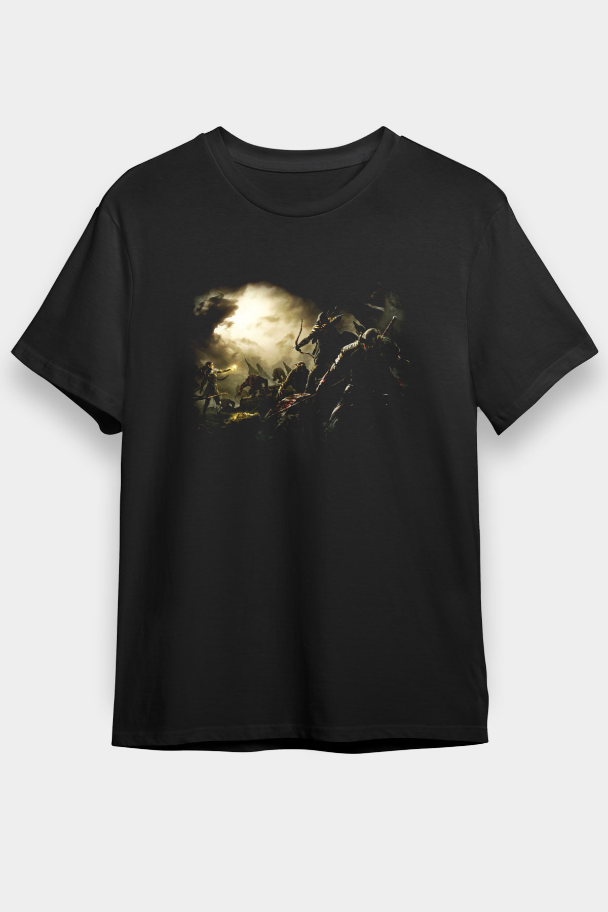 The Elder Scrolls Online Siyah Unisex Tişört T-Shirt