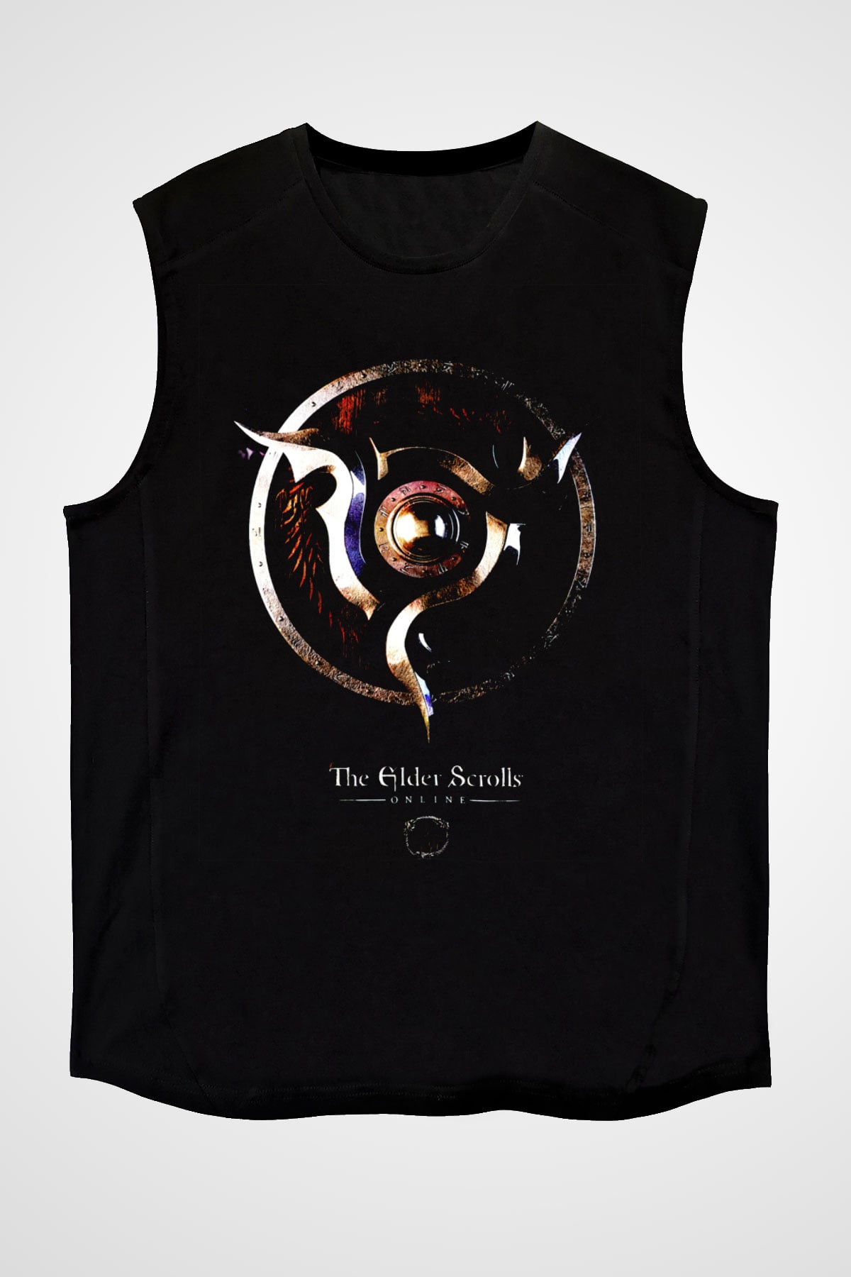 The Elder Scrolls Online Siyah Unisex Kolsuz Tişört