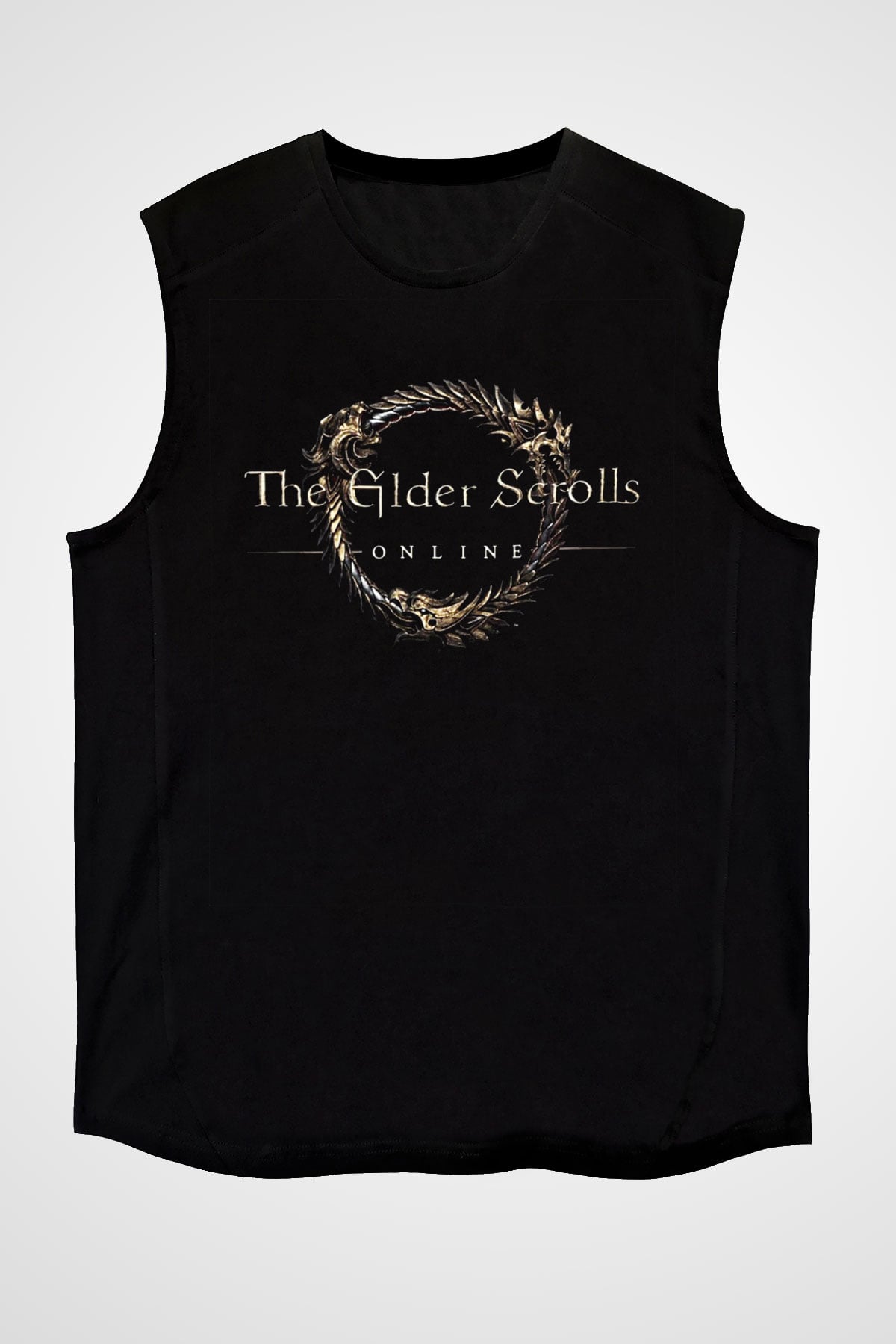 The Elder Scrolls Online Siyah Unisex Kolsuz Tişört