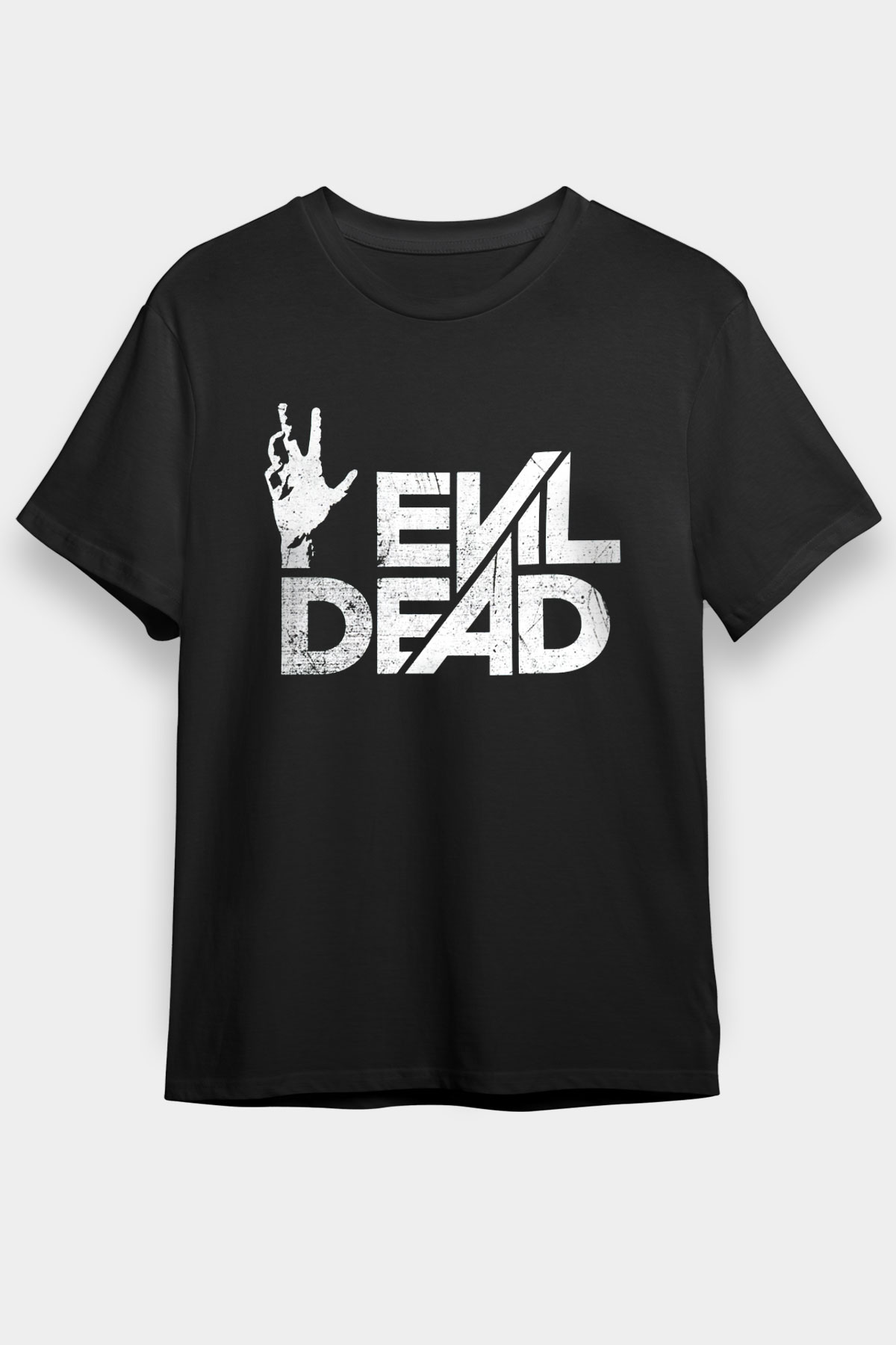 The Evil Dead Siyah Unisex Graphic Tee - STREETWEAR