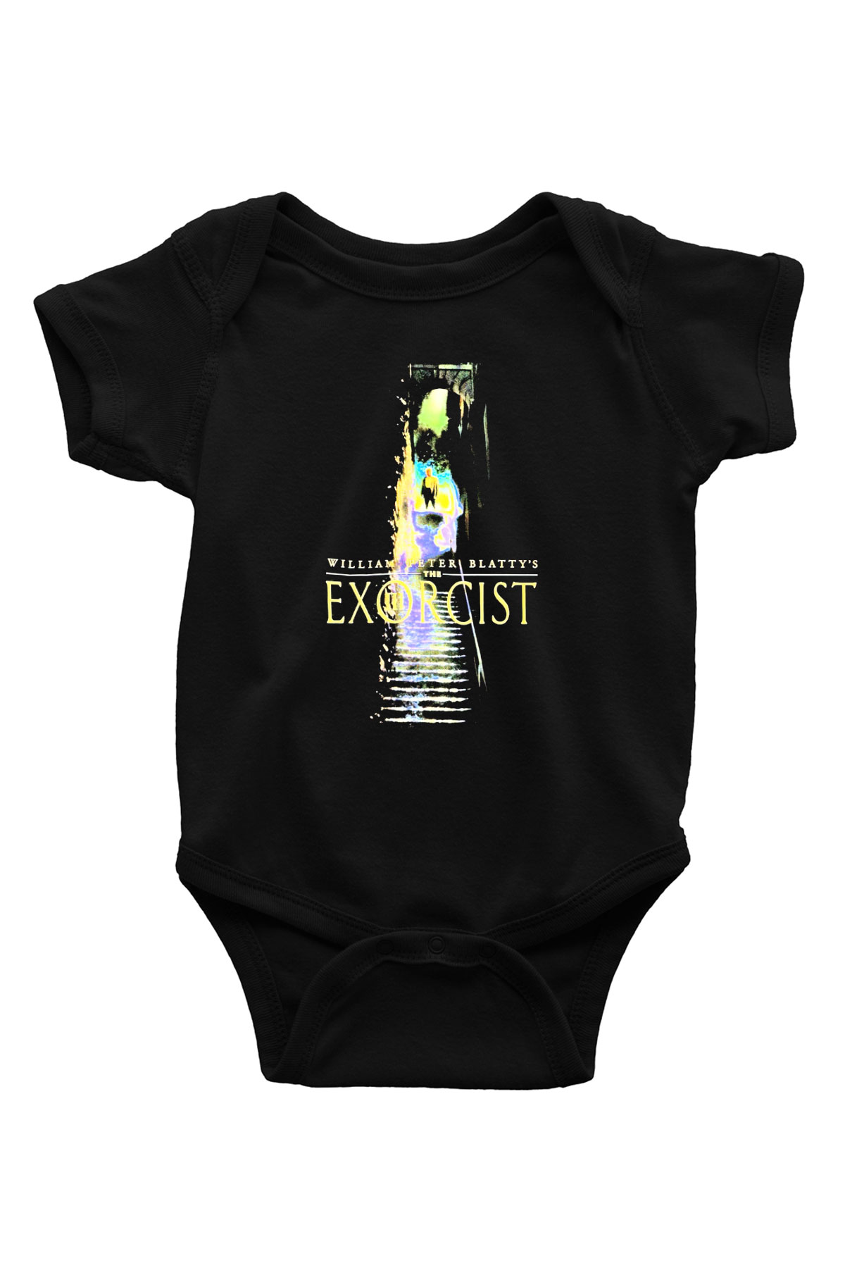 The Exorcist Baskılı Siyah Bebek Body - Zıbın