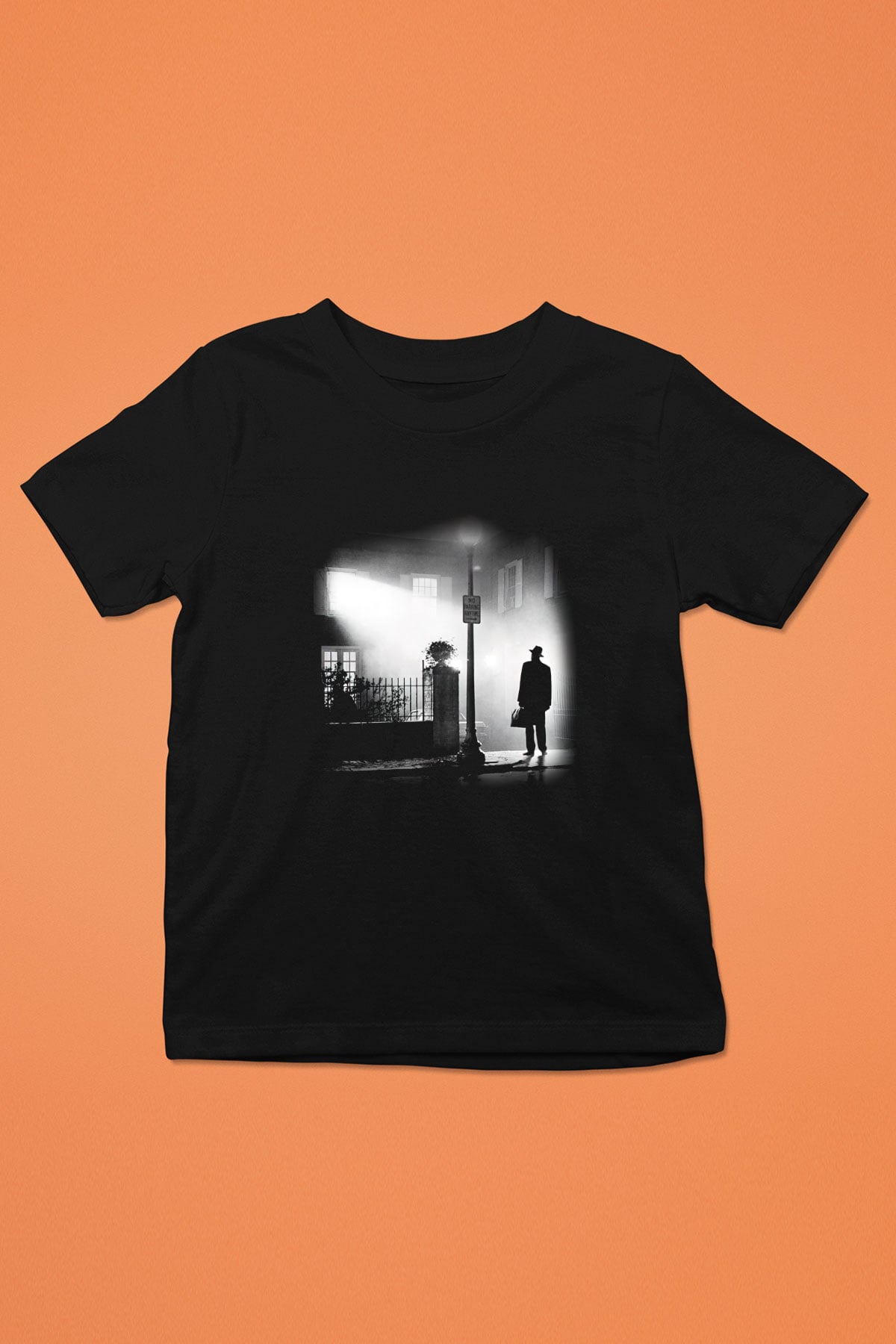 The Exorcist Baskılı Siyah Unisex Çocuk Tişört